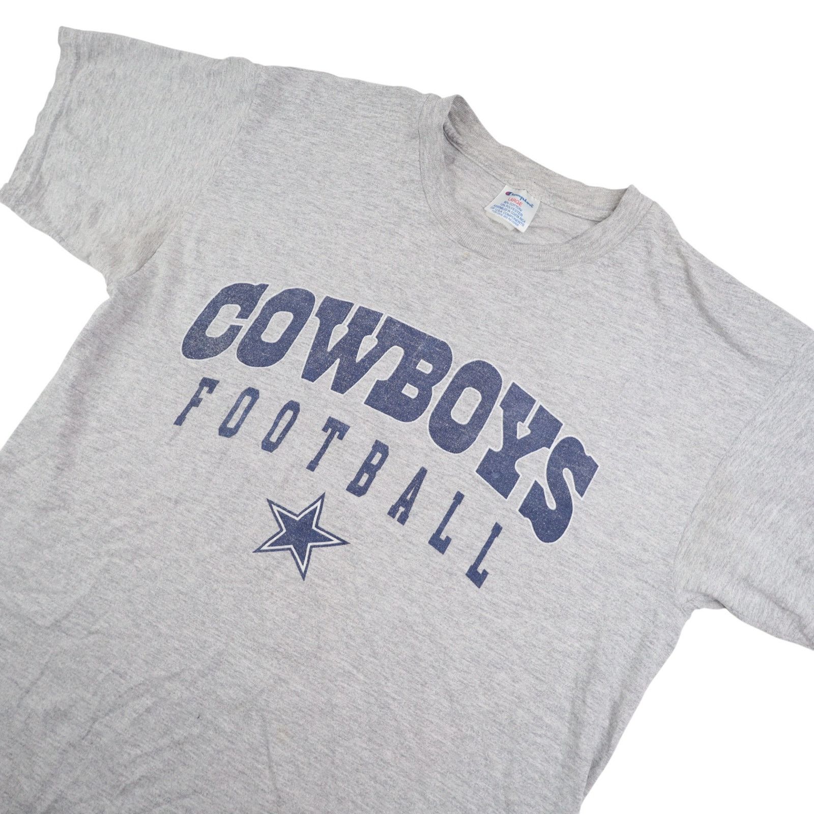 Champion × NFL × Vintage VTG Champion Dallas Cowboys Football Spellout Graphic T Size US L / EU 52-54 / 3 - 2 Thumbnail