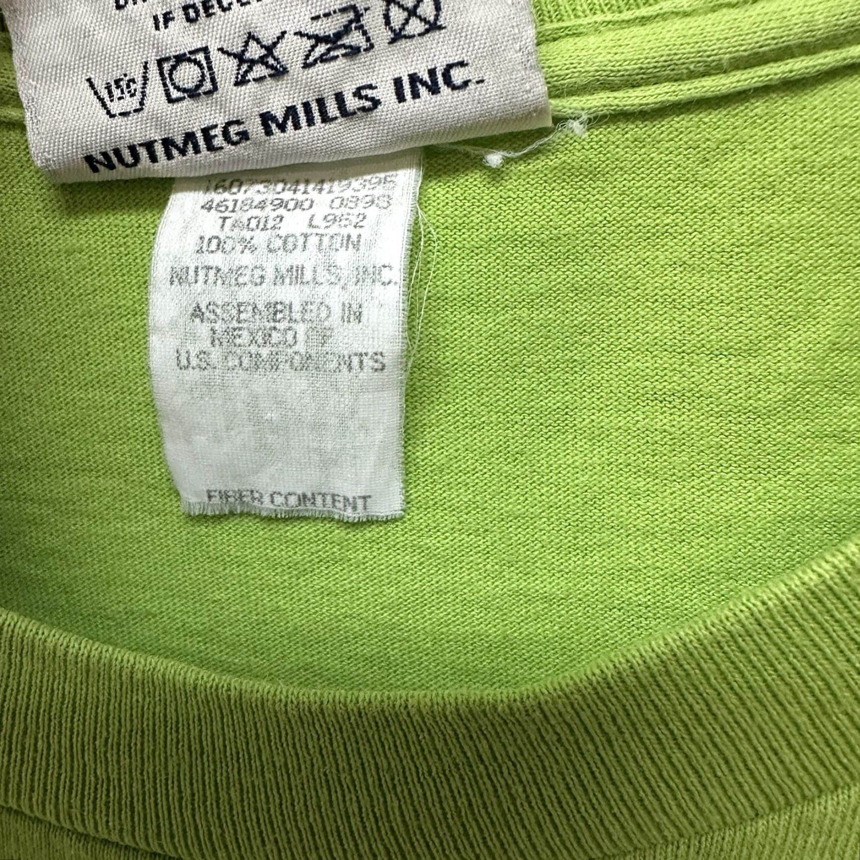 Lee VINTAGE Lee Sport 2000 Green Graphic Tee Unisex Adult L Grunge Size US L / EU 52-54 / 3 - 4 Thumbnail