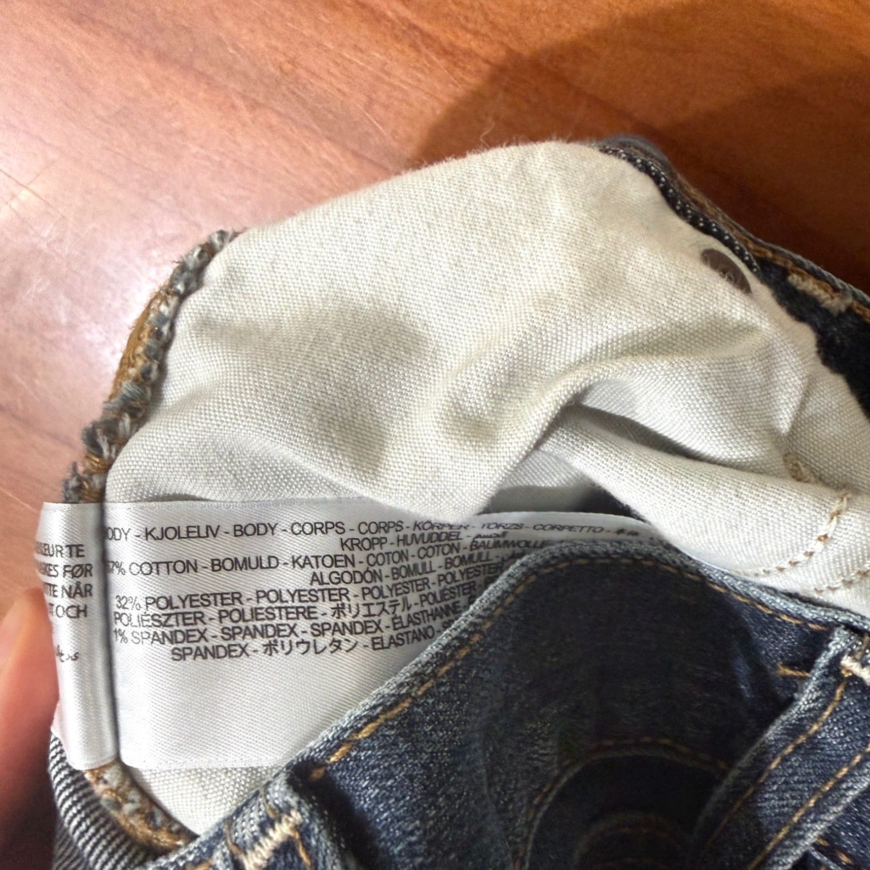 Ariat Ariat Jeans M7 Mens 28 x 30 Denim Straight 5-Pocket Blue Vintage 90s Mens Size US 28 / EU 44 - 5 Thumbnail