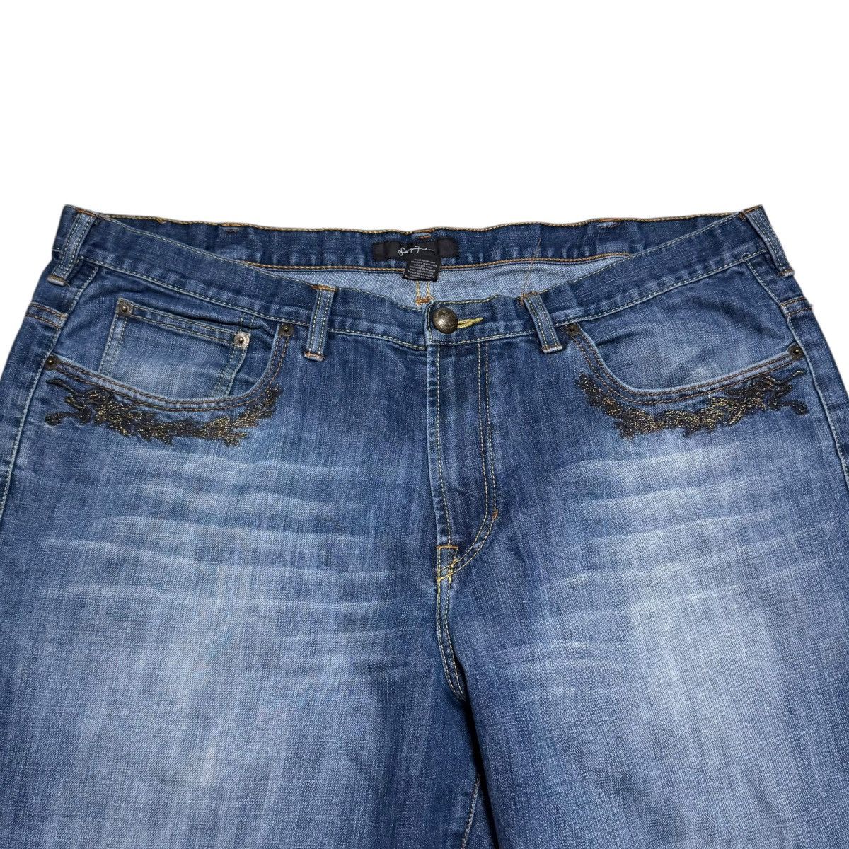 Sean John Sean John Baggy Y2K Logo Jean Pants Men’s 42x33.5 Size US 42 / EU 58 - 7 Thumbnail