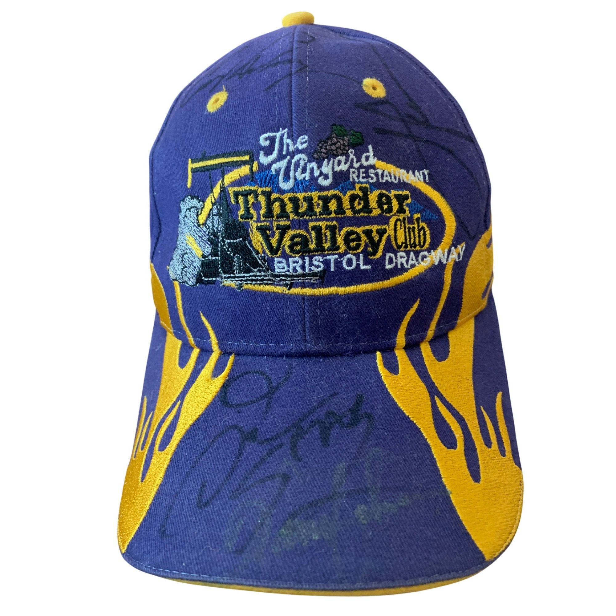 Other 1. Baseball Cap Thunder Valley Club Bristol Raceway Gold Fl Size ONE SIZE - 1 Thumbnail