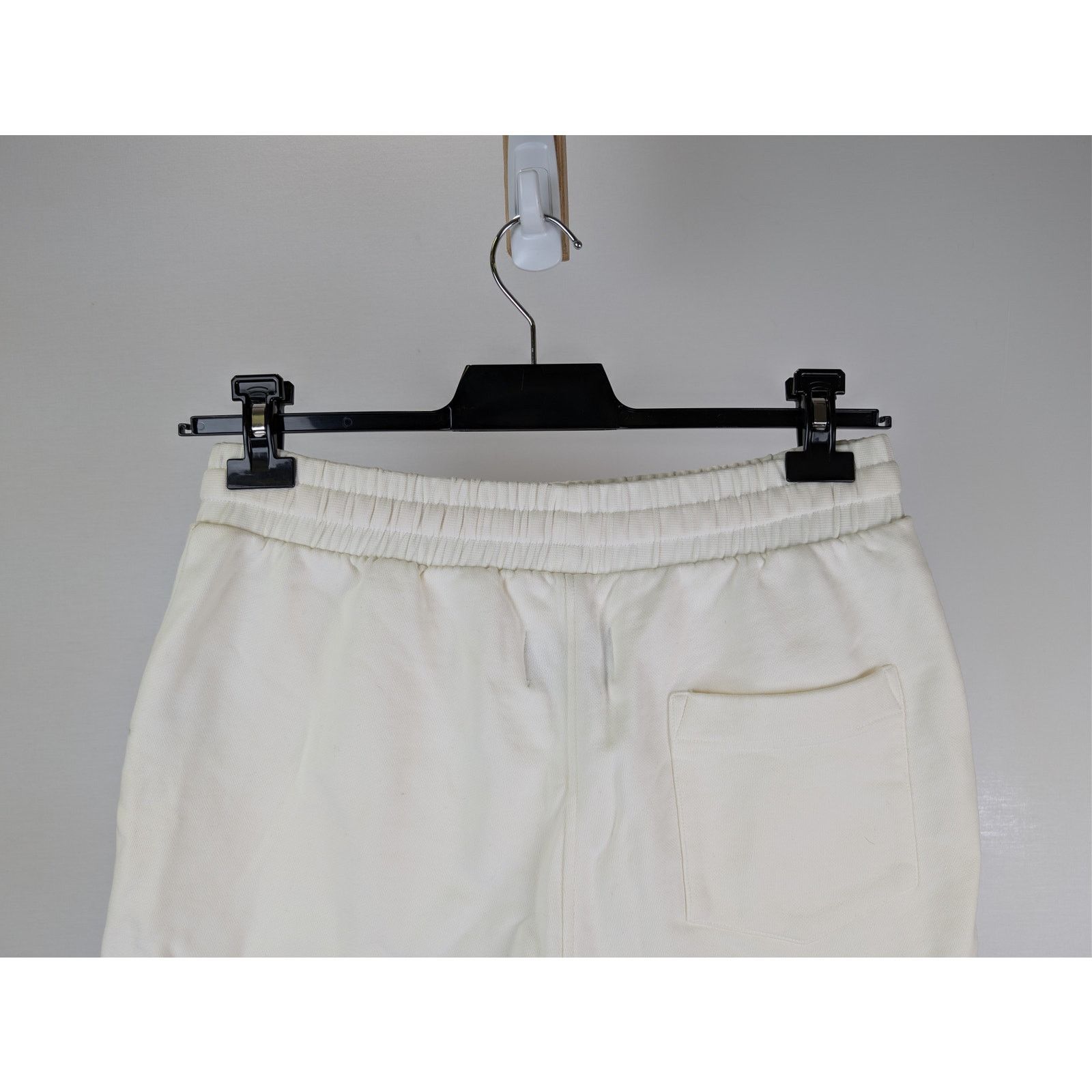 Casablanca o1rshd1 CC20 loopback Shell Patch Sweatshort Shorts in Ivory Size US 32 / EU 48 - 9 Thumbnail