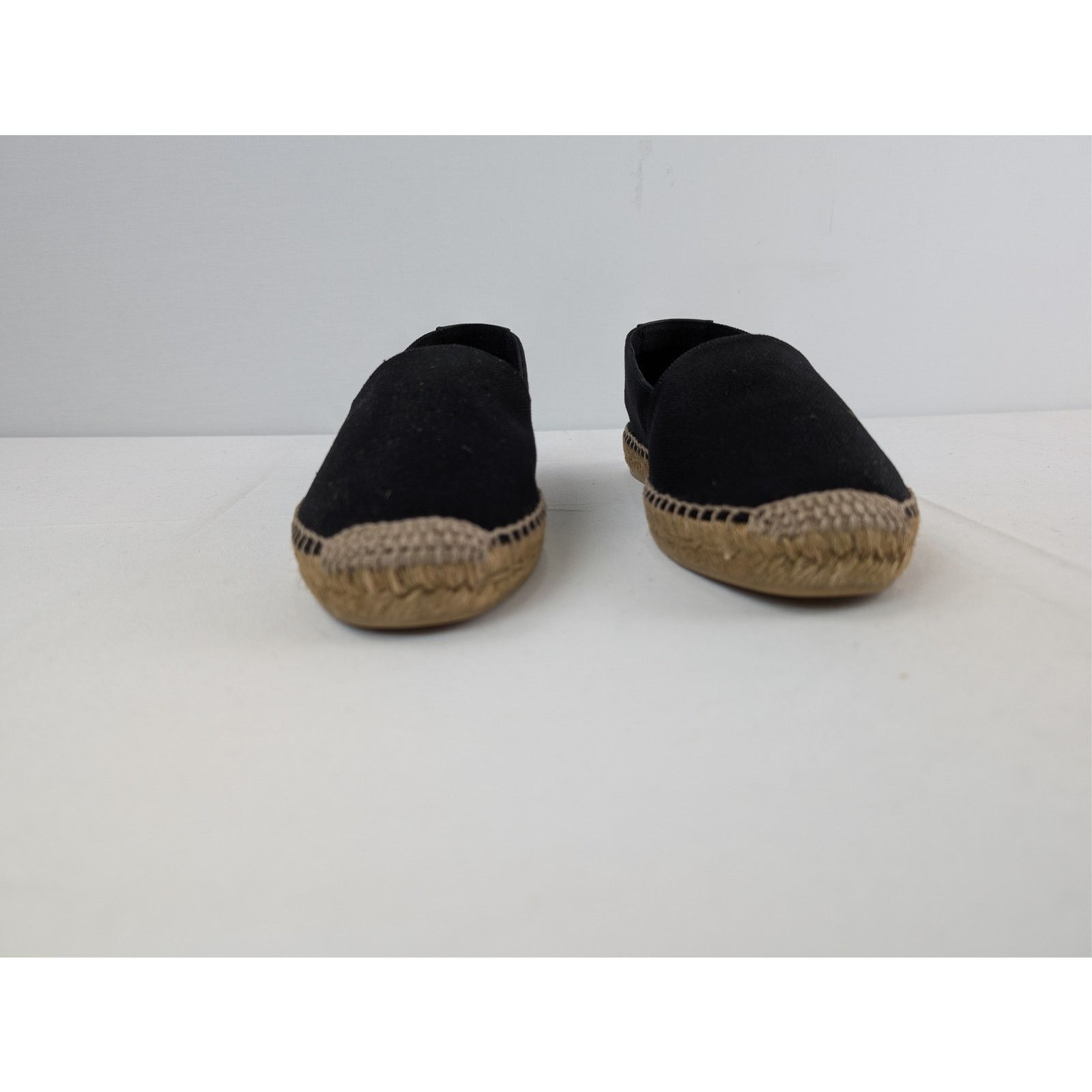 Saint Laurent Paris o1rshd1 Saint Laurent Canvas Espadrilles Slip On Shoes Black Size US 7.5 / EU 40-41 - 9 Thumbnail