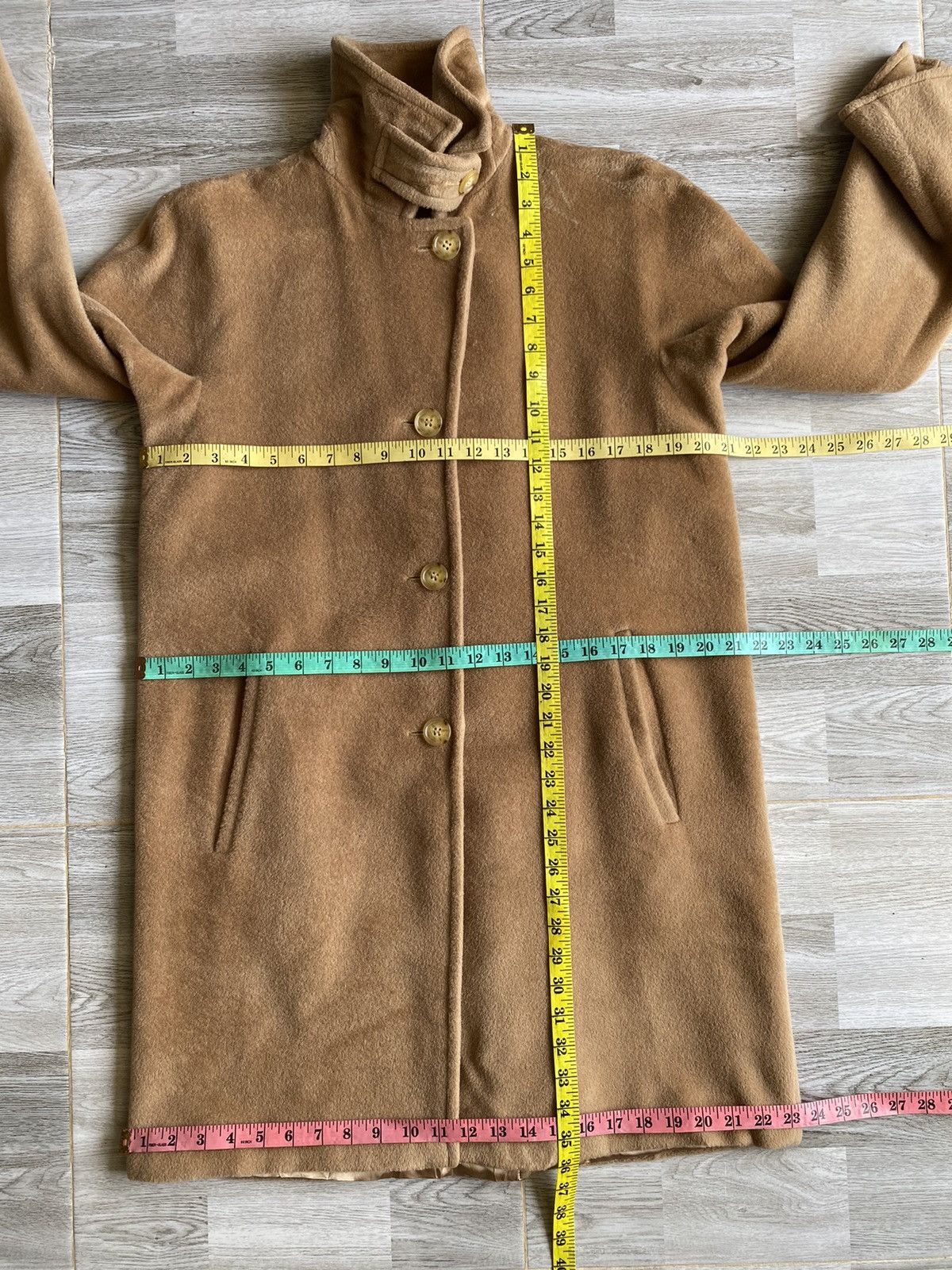 Max Mara Max Mara Wool Coat Jacket Size M / US 6-8 / IT 42-44 - 16 Thumbnail