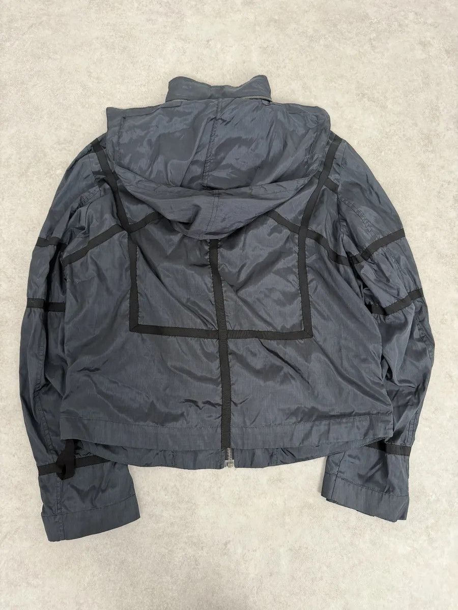 Versace 2000s Versace Bondage Black Hooded Jacket Size US L / EU 52-54 / 3 - 5 Thumbnail