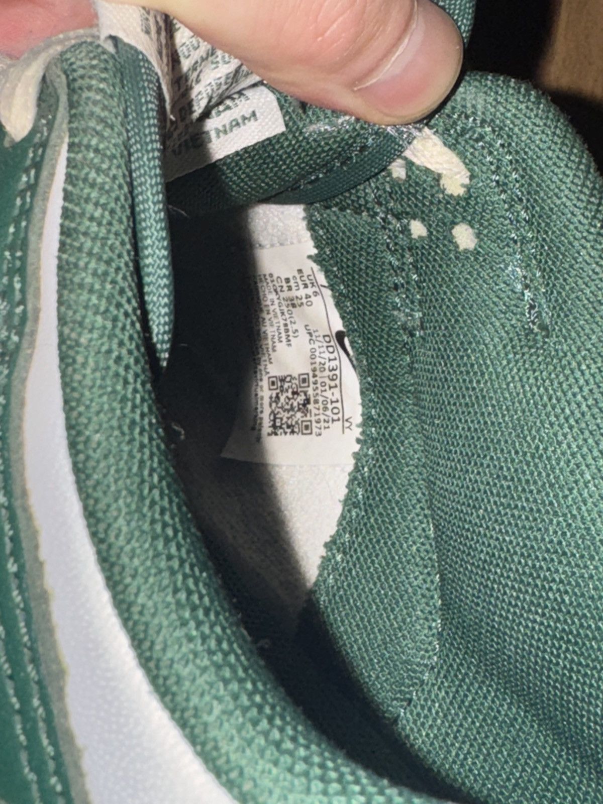 Nike Nike Dunk Low Retro Team Green Size 7 Size US 7 / EU 40 - 7 Thumbnail