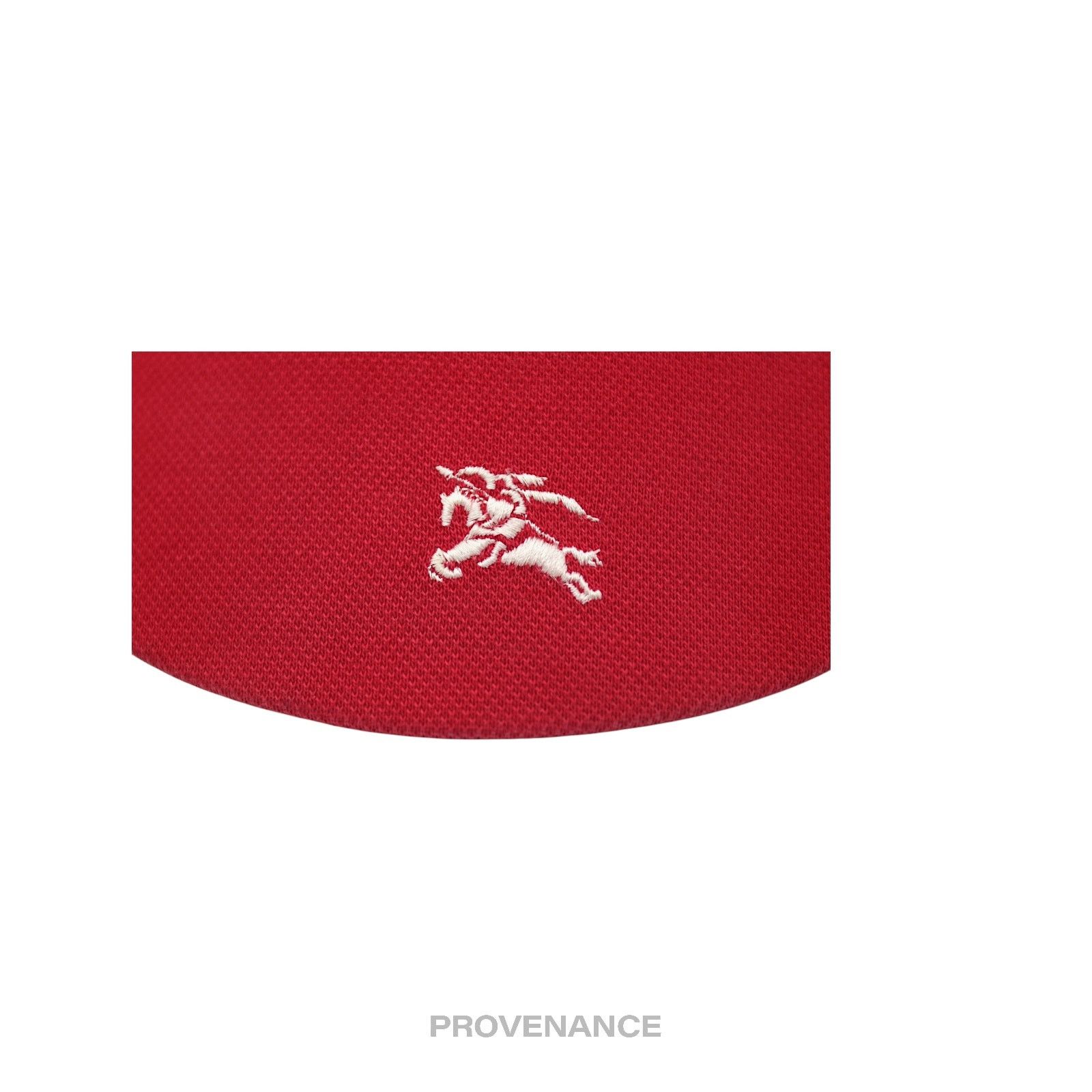 Burberry 🔴 Burberry Golf Knight Logo Visor - Nova Check Red Size ONE SIZE - 8 Thumbnail