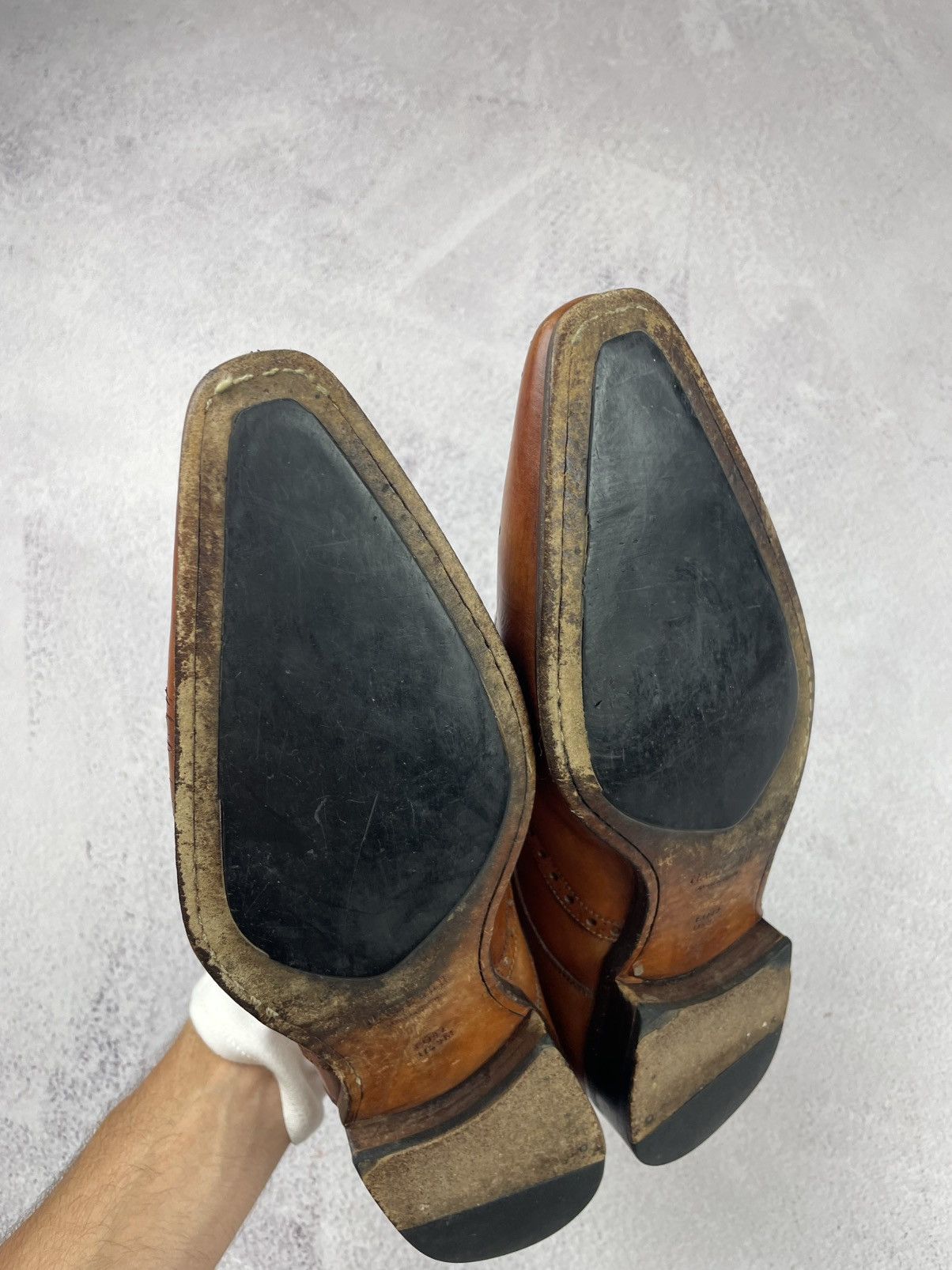 Magnanni Magnanni Brown Leather Oxford Dress Shoes EU 42 US 9M Size US 9 / EU 42 - 20 Thumbnail