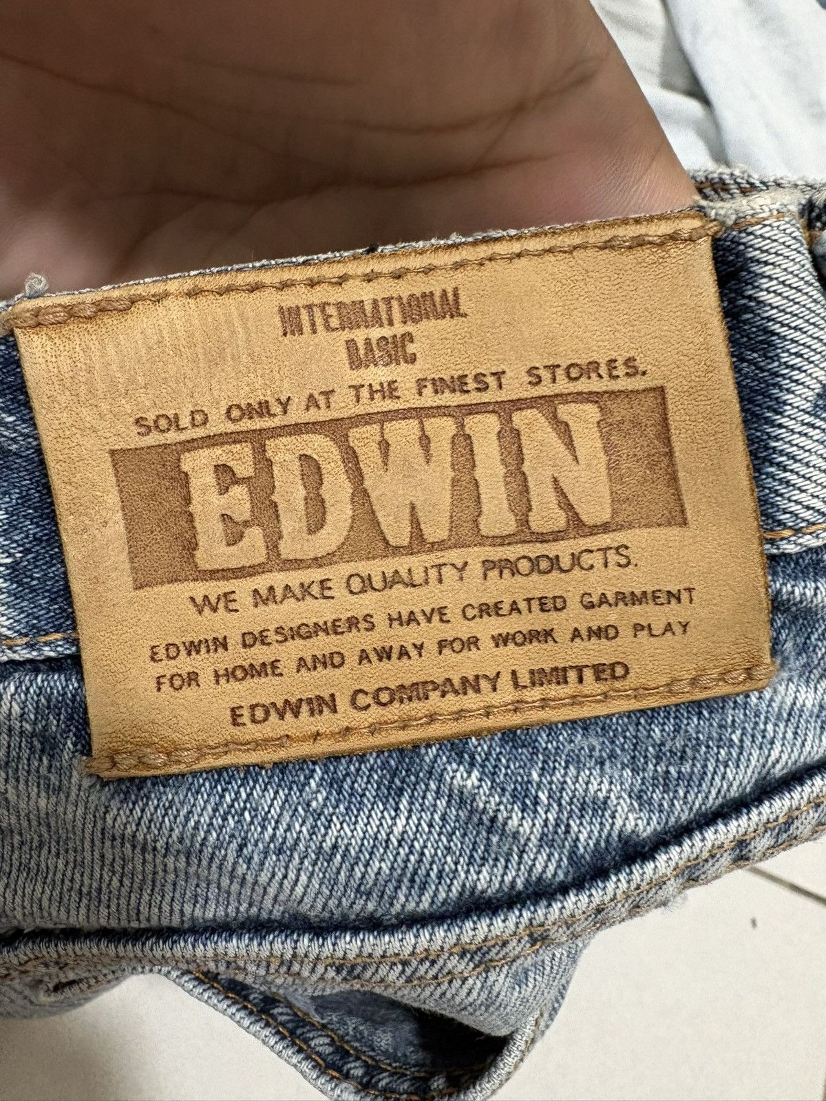 Edwin Rare Vintage Edwin jeans double button Size US 28 / EU 44 - 9 Thumbnail