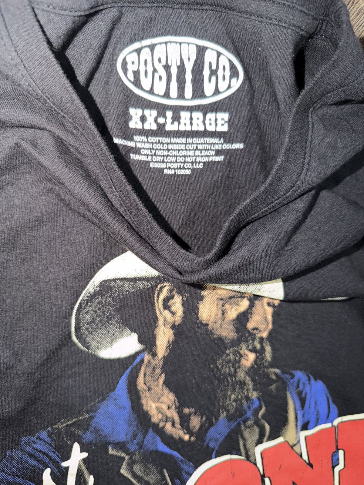 Other Post Malone Country Black Graphic Posty Co. T-Shirt 2XL Size US XXL / EU 58 / 5 - 4 Thumbnail