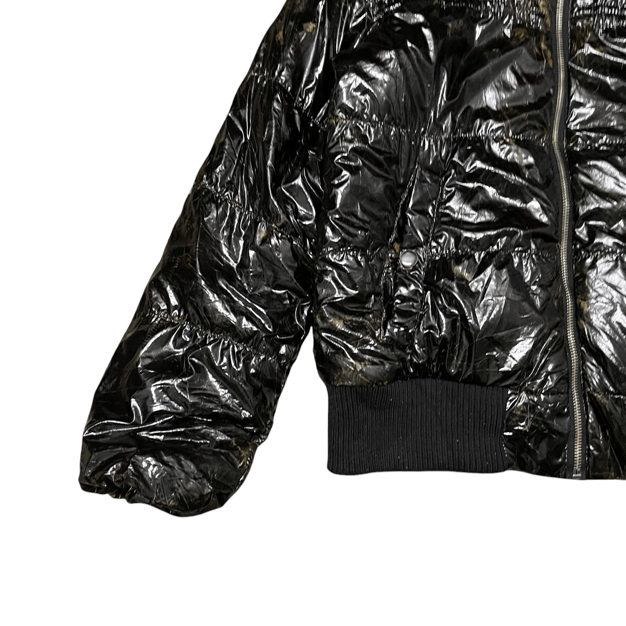 Other Bossini Rabbit Fur Hooded Puffer Jacket Size US S / EU 44-46 / 1 - 3 Thumbnail