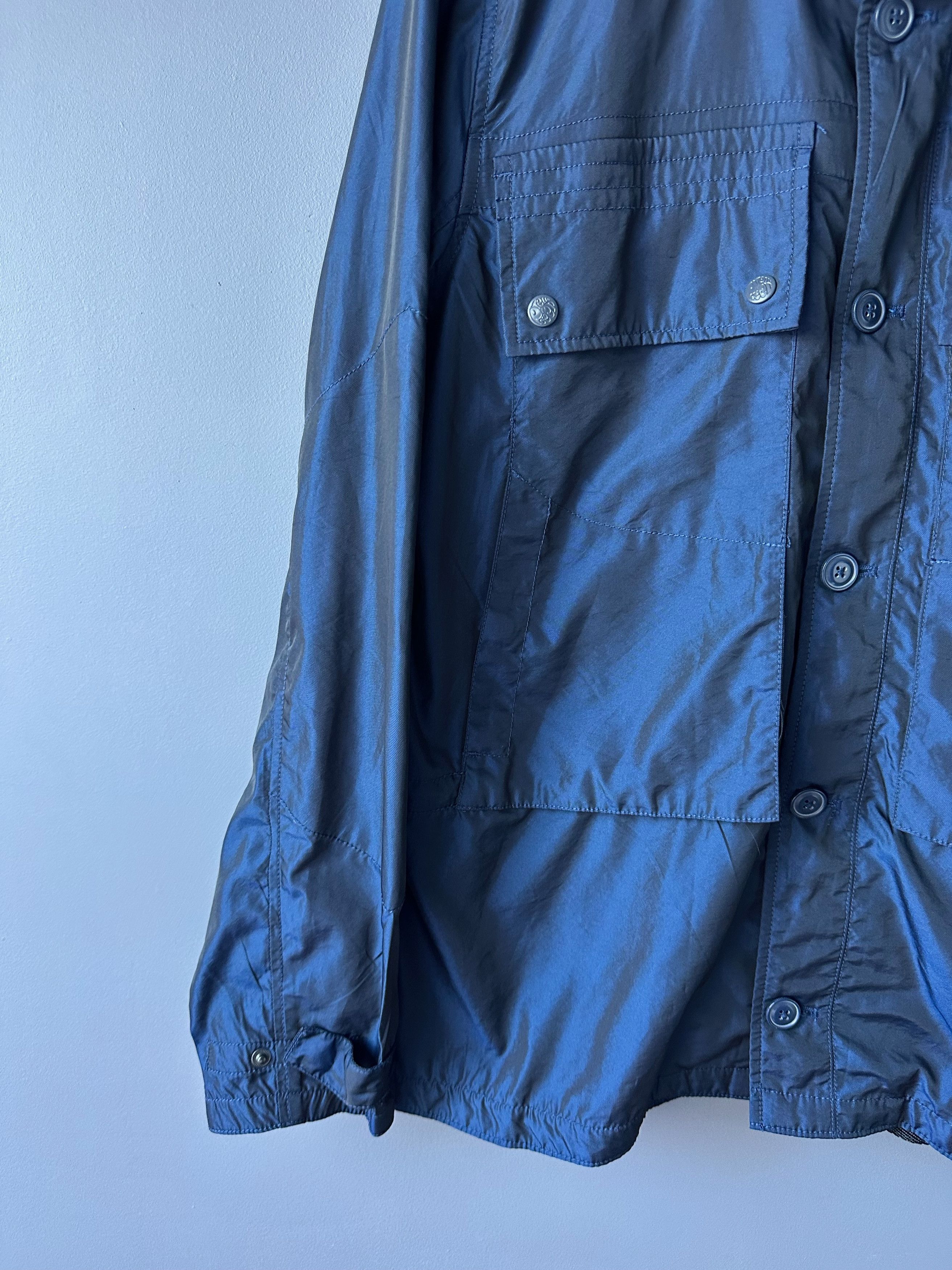 Pretty Green Pretty Green Jacket Navy Blue Military Style Lightweight Size US M / EU 48-50 / 2 - 6 Thumbnail