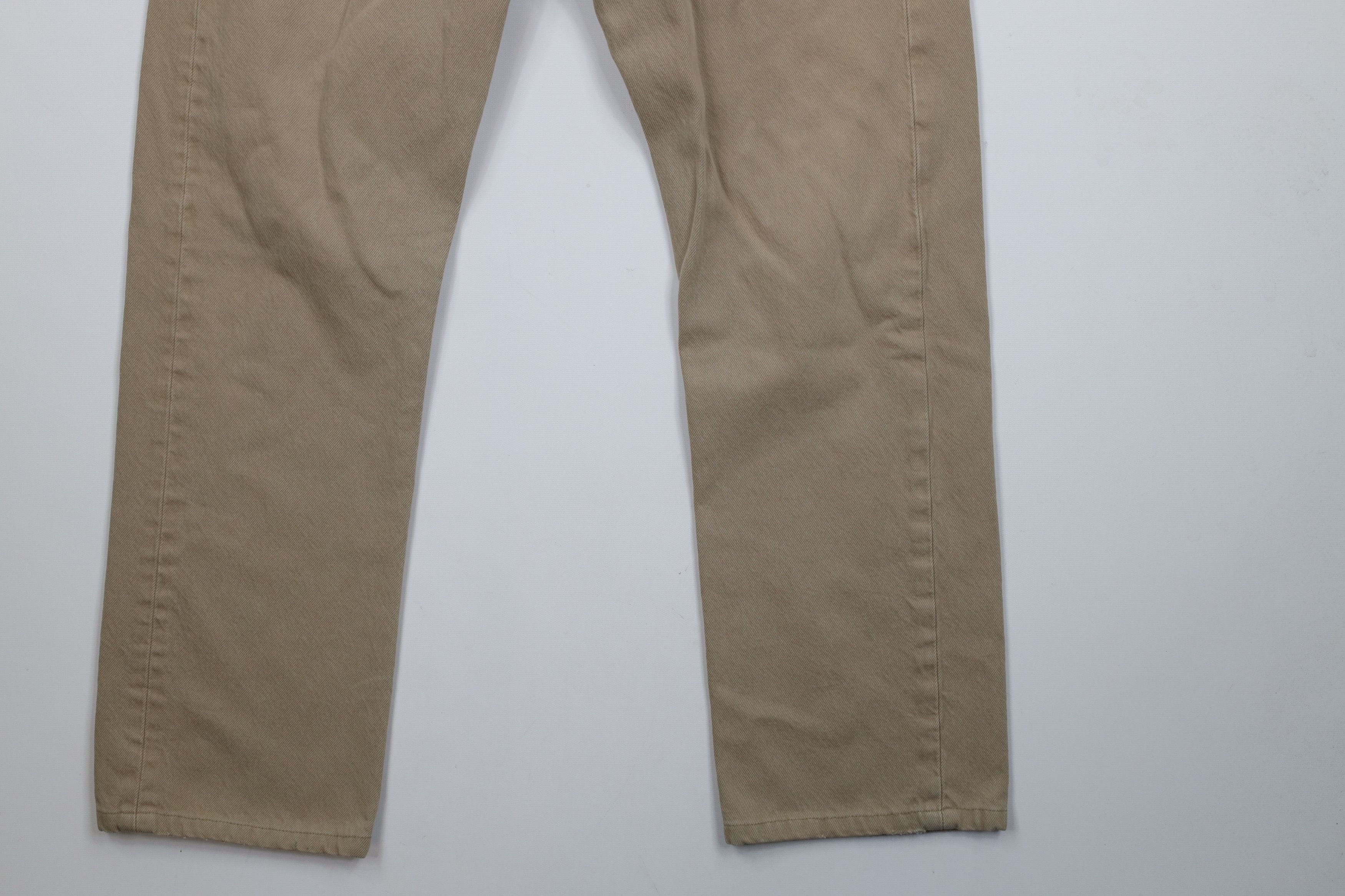 Levi's × Vintage Vintage Y2K Levis 501xx Button Fly Original Fit Jeans Beige Size US 34 / EU 50 - 4 Thumbnail