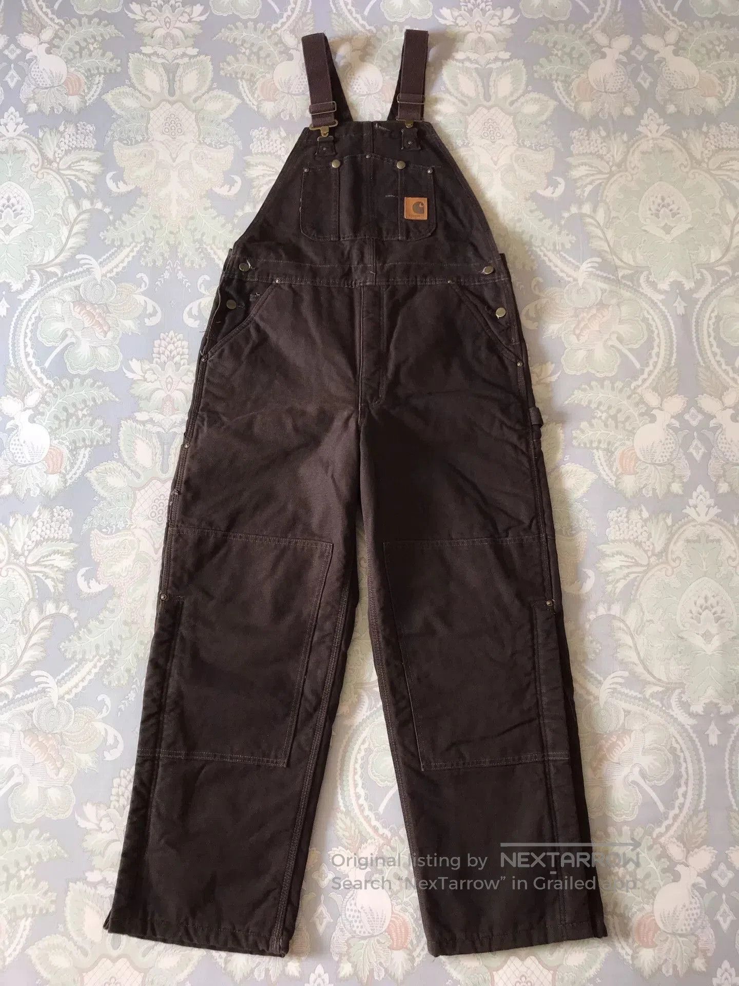 Carhartt Carhartt R27 Washed Canvas Overalls. Size US 38 / EU 54 - 3 Thumbnail