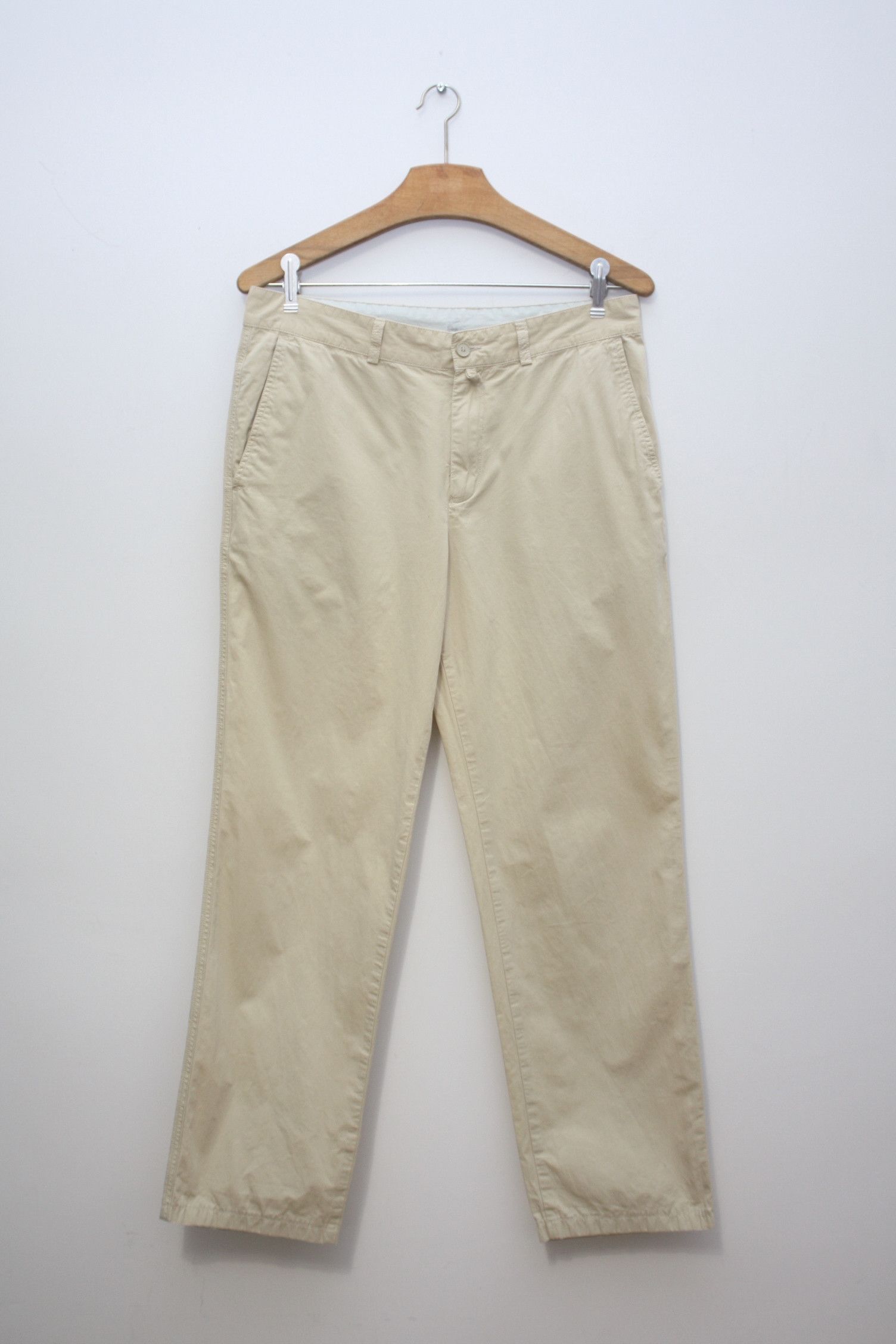 Lacoste Lacoste Vintage Beige Casual Chino Pants Size US 32 / EU 48 - 3 Thumbnail