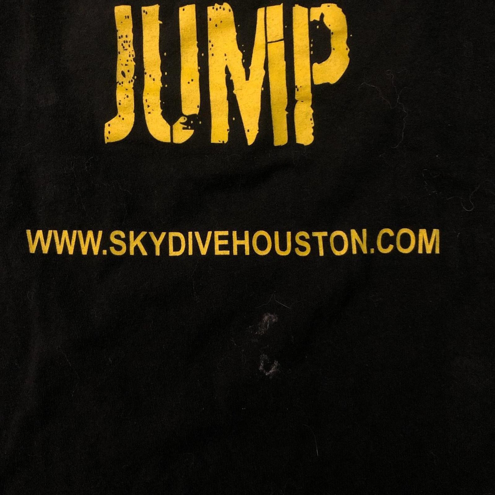 Gildan Black Skydive Houston Graphic Tee Size US S / EU 44-46 / 1 - 5 Thumbnail