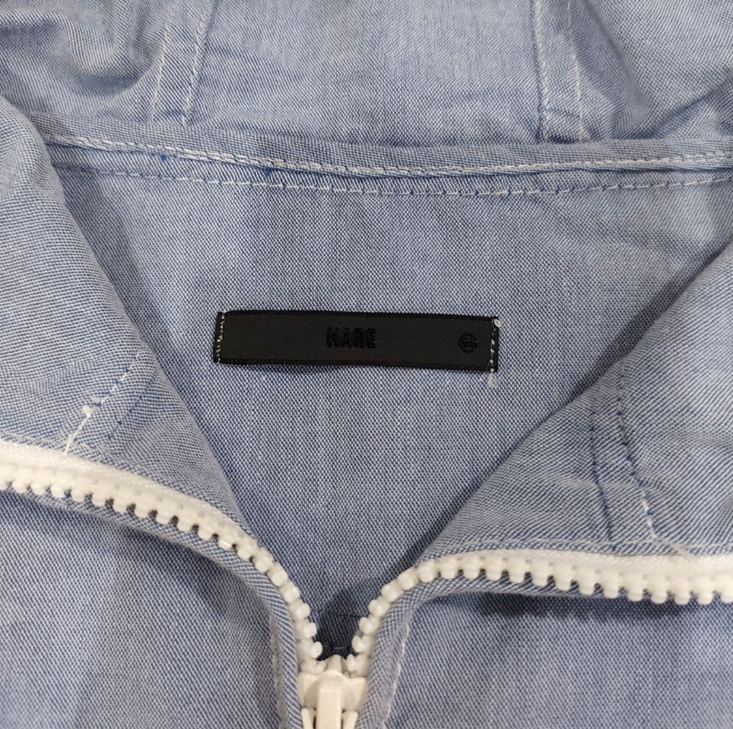 Designer × HARE × Japanese Brand Rare! Hare Japan Denim Blue Hoodie Light Jacket Size US S / EU 44-46 / 1 - 6 Thumbnail