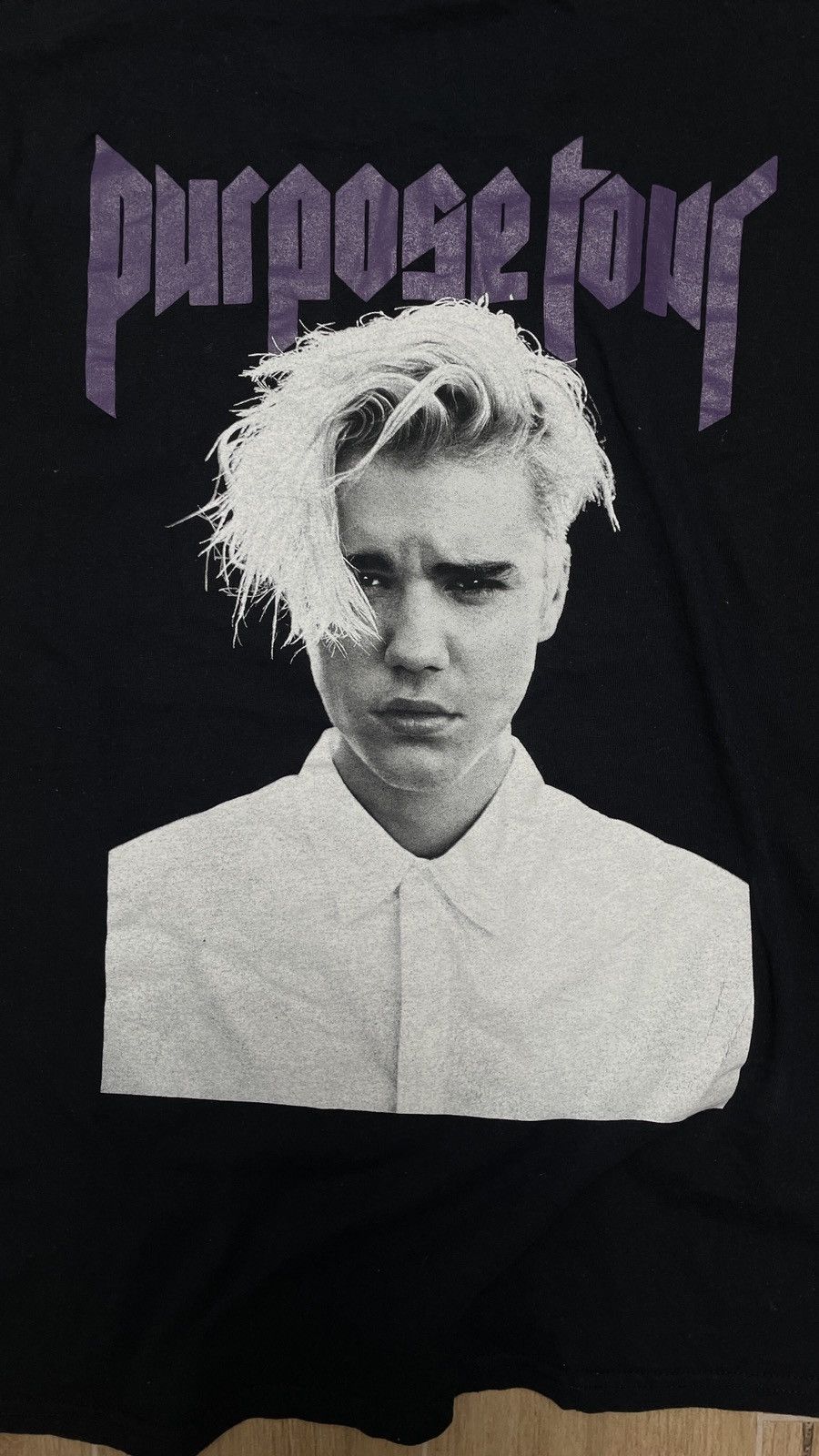 Justin Bieber Justin Bieber Purpose Tour 2016 Justin Forever LongSleeve Size US L / EU 52-54 / 3 - 5 Thumbnail