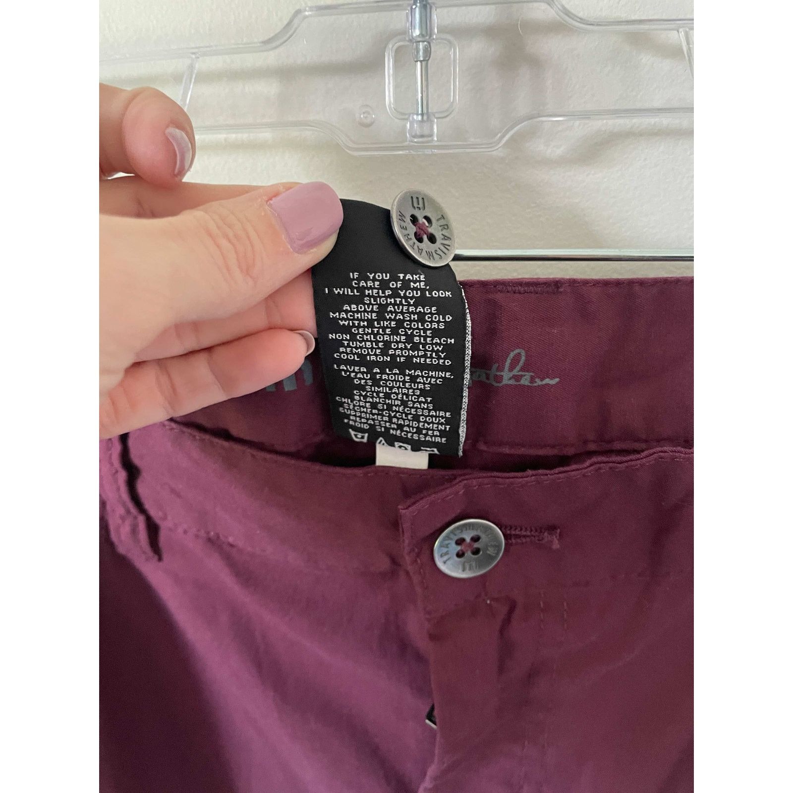 TravisMathew Travis Mathew Chino Golf Pant Wine Red Purple Size 40x34 NEW Size US 40 / EU 56 - 5 Thumbnail