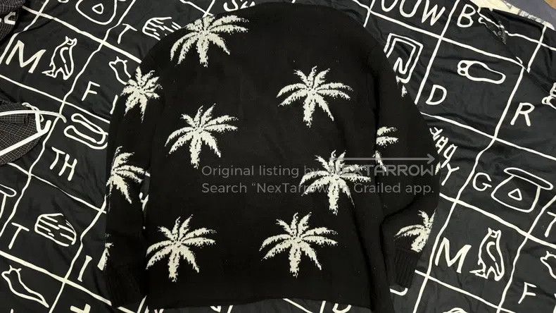 Amiri Amiri Coconut Tree Cardigan Size US M / EU 48-50 / 2 - 7 Thumbnail