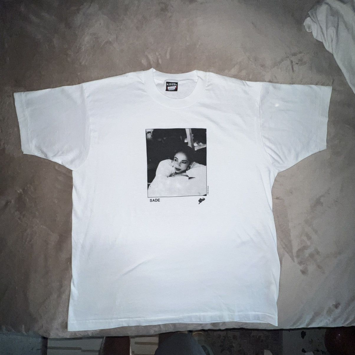 Vintage 80s VTG SADE - Epic Records T-Shirt Promo Size US XL / EU 56 / 4 - 3 Thumbnail