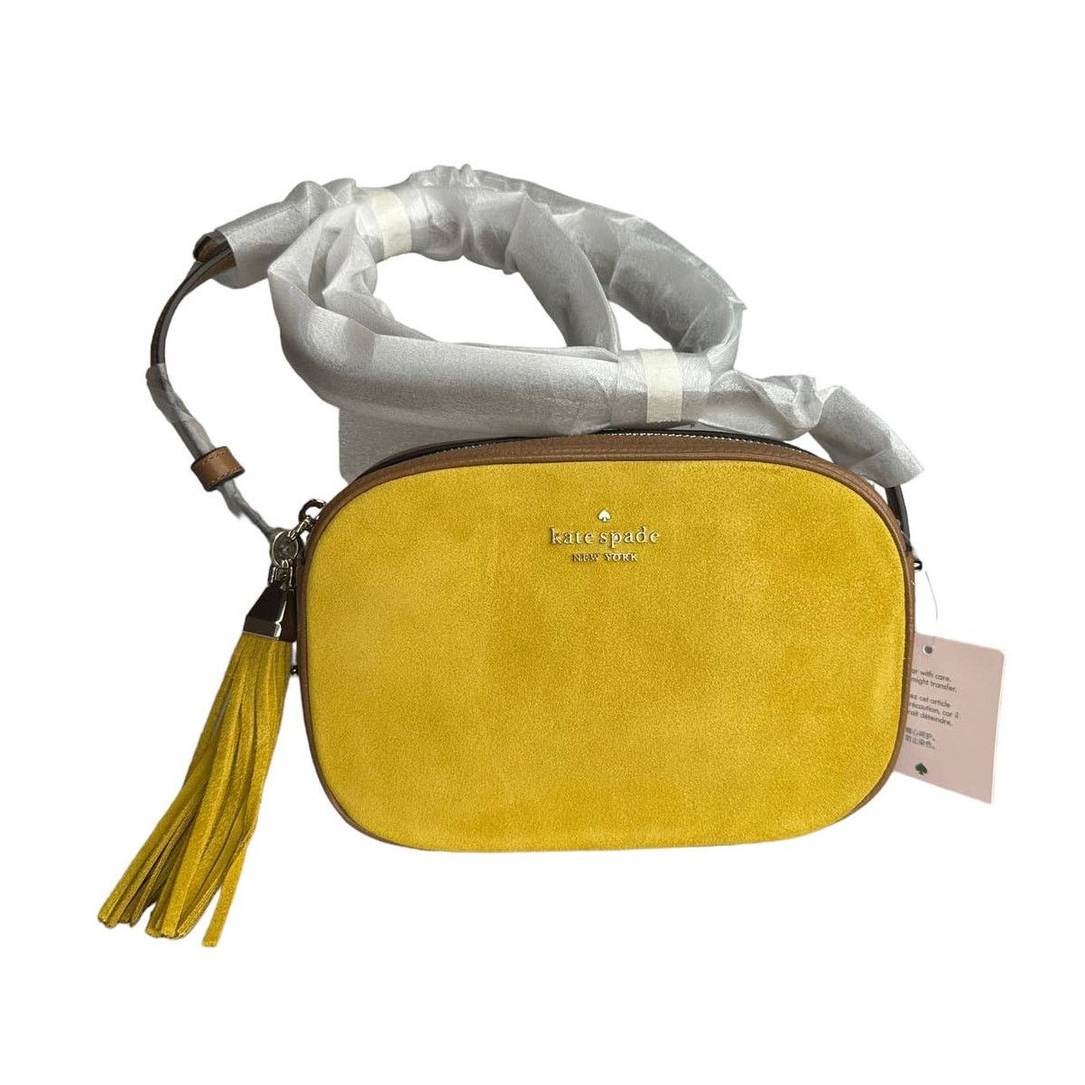 Kate Spade Kate Spade Kourtney Suede Camera Bag Crossbody Handbag Size ONE SIZE - 1 Thumbnail