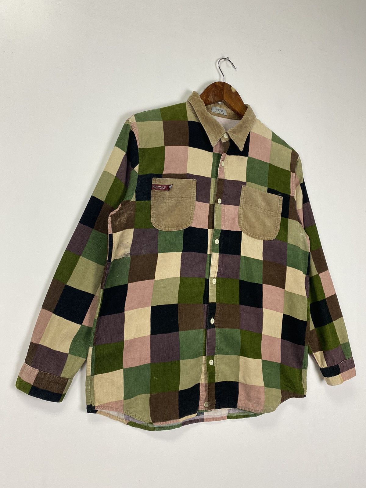 Japanese Brand × Vintage Papp Tokyo Japan button shirt Size US M / EU 48-50 / 2 - 5 Thumbnail