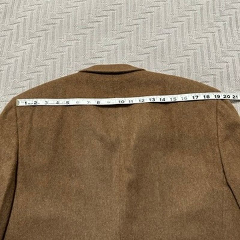 Burberry Vintage Burberry tan camel hair two button blazer size 44R Size 44R - 12 Thumbnail