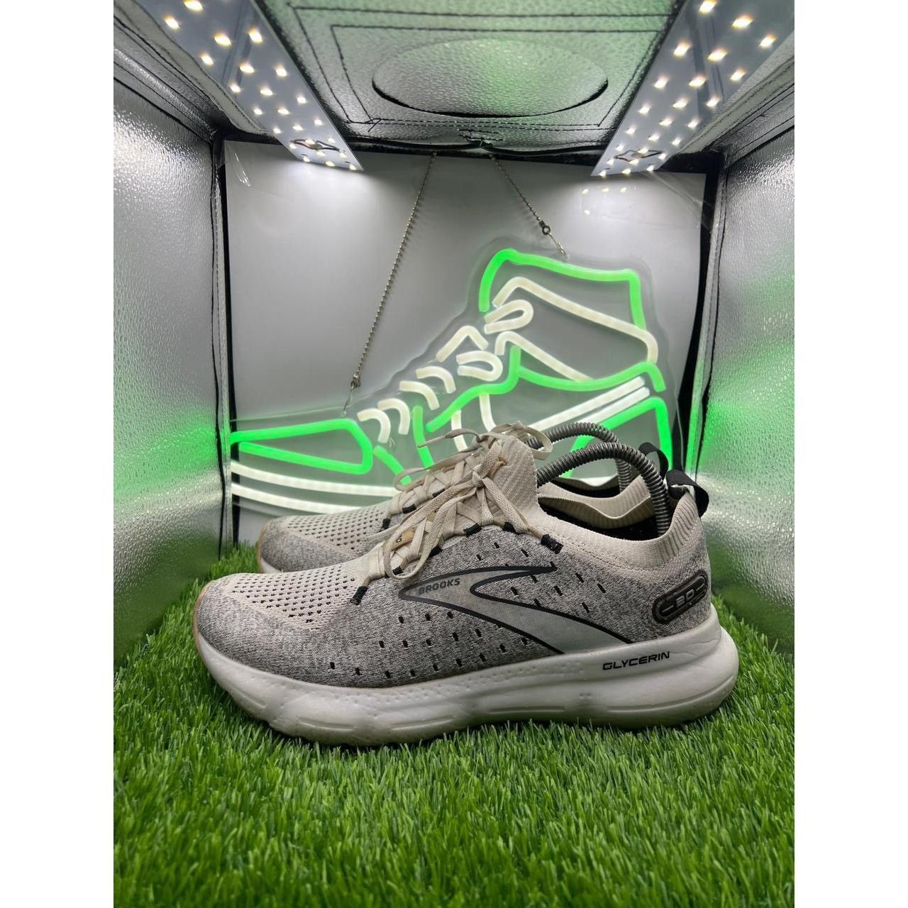 Brooks Brooks Glycerin 20 StealthFit Wmns Running Shoes Grey SZ 10 Size US 10 / IT 40 - 1 Thumbnail