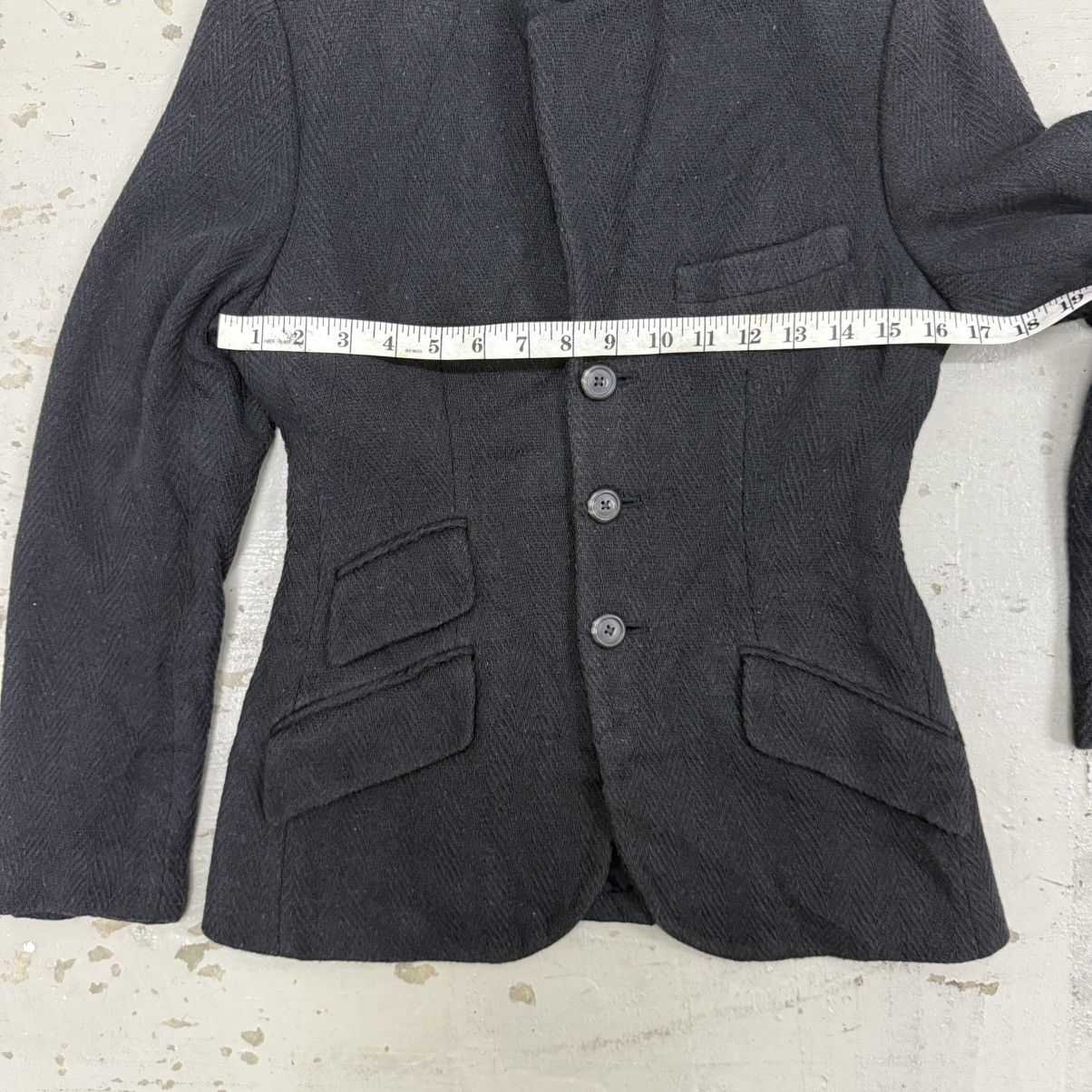 Ralph Lauren Vintage Ralph Lauren Wool Blend Two Way Blazer Jacket Size US S / EU 44-46 / 1 - 5 Thumbnail