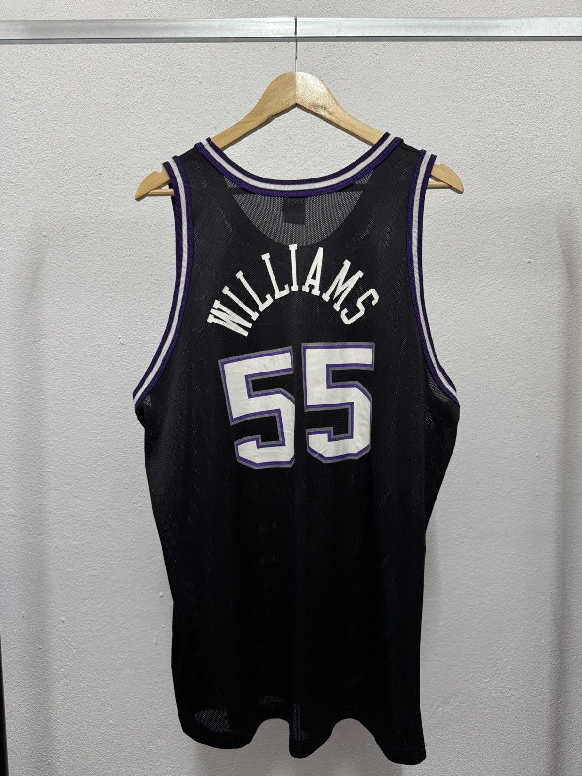 Champion × NBA × Vintage Vintage Sacramento Kings Jason Williams Champion NBA Jersey Size US XL / EU 56 / 4 - 4 Thumbnail