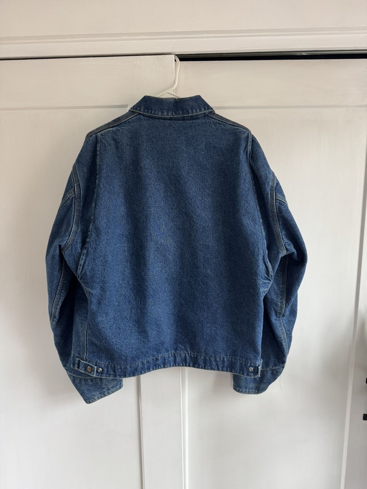 Carhartt Vtg Y2k ‘00 Carhartt J110 DST Denim Detroit Jacket. Size XL Size US XL / EU 56 / 4 - 2 Thumbnail