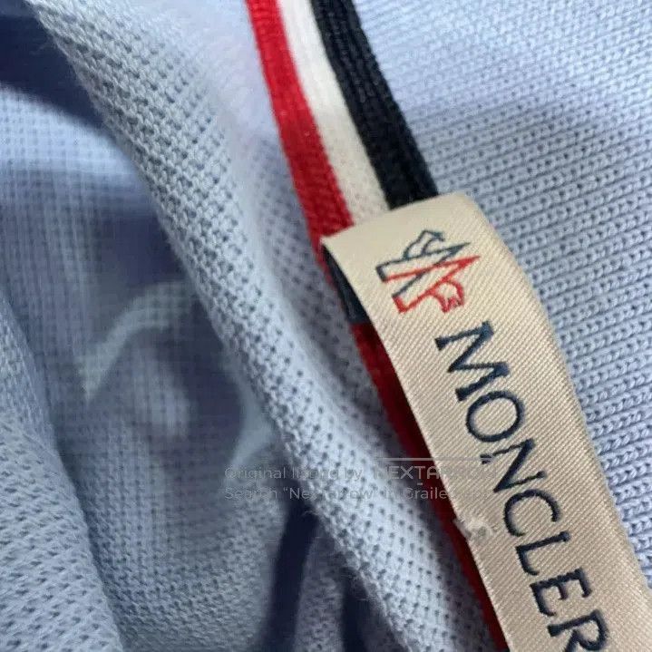 Moncler Moncler SS25 Logo Slim Fit Short Sleeve Polo. Size US S / EU 44-46 / 1 - 7 Thumbnail