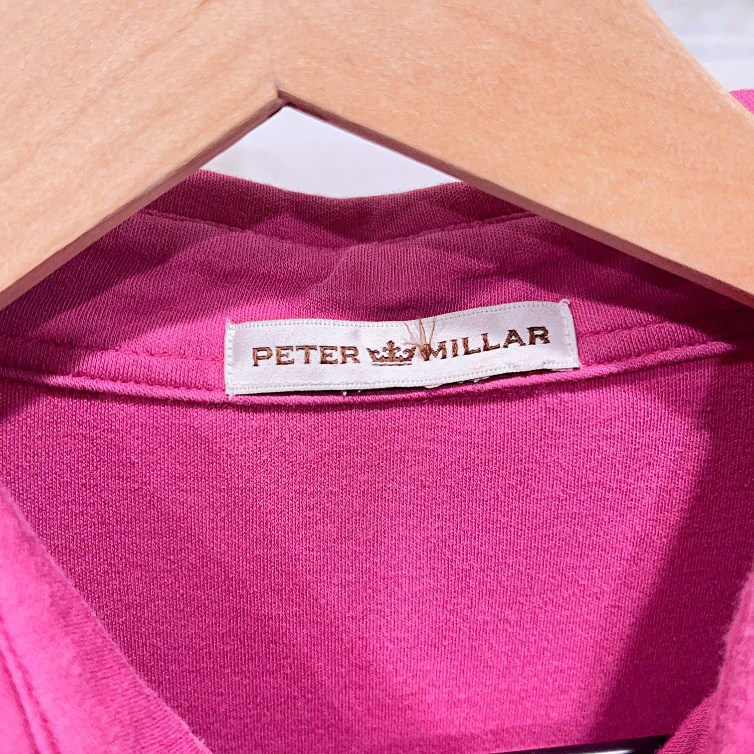 Peter Millar Peter Millar Soft Touch Golf Polo Shirt Pink Jersey Knit M Size US M / EU 48-50 / 2 - 6 Thumbnail