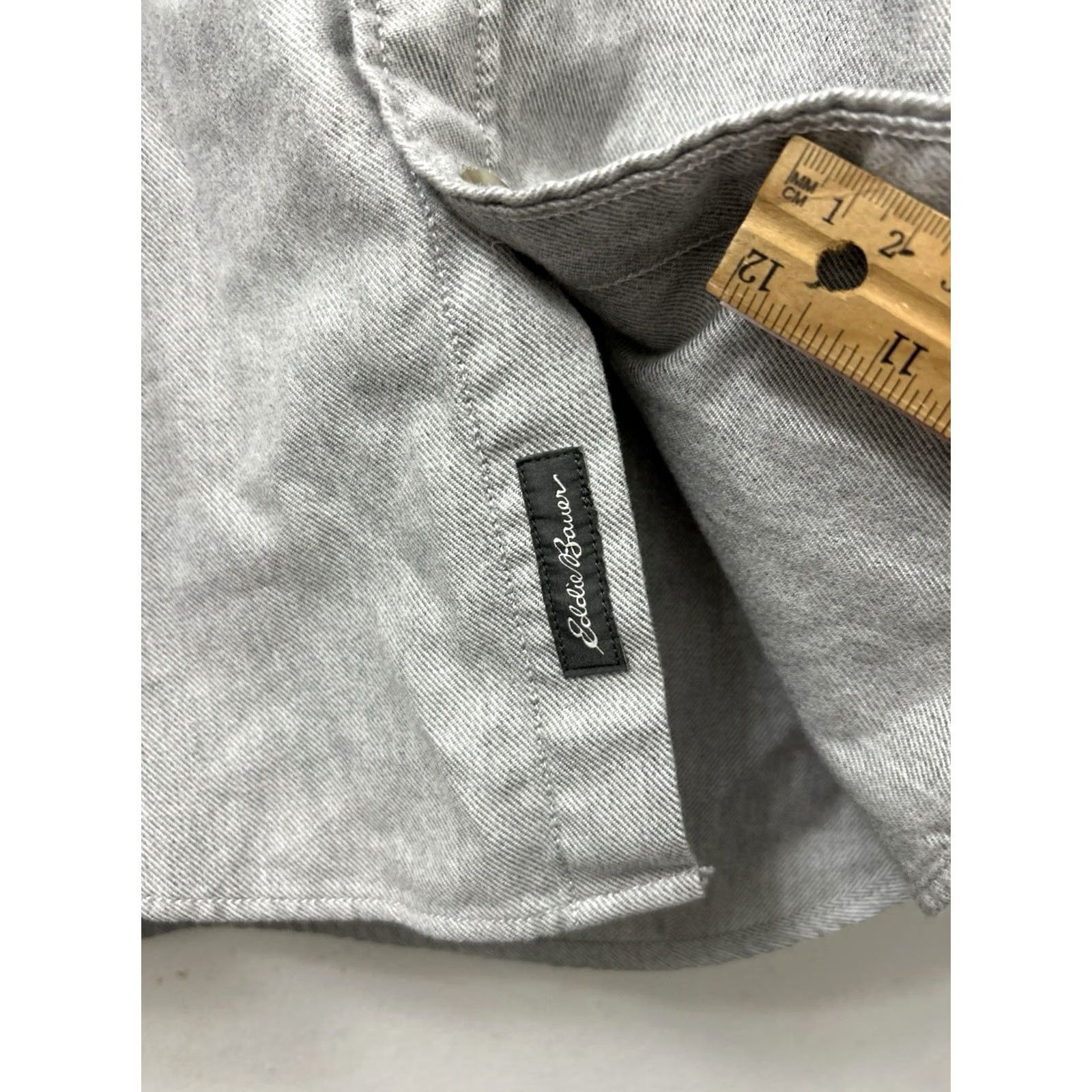 Eddie Bauer VINTAGE Eddie Bauer Work Shirt Mens S Gray Cotton Twill Button-Down Rugged L/S Size US S / EU 44-46 / 1 - 6 Thumbnail