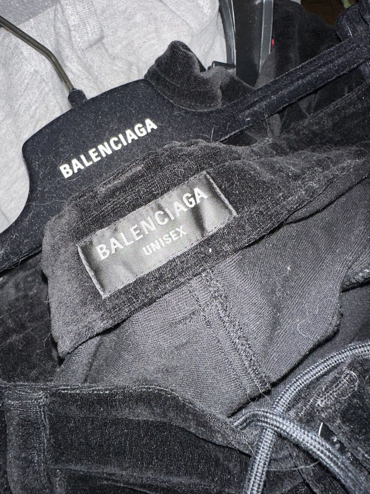Balenciaga Balenciaga Velvet Pants Size US 33 - 3 Thumbnail