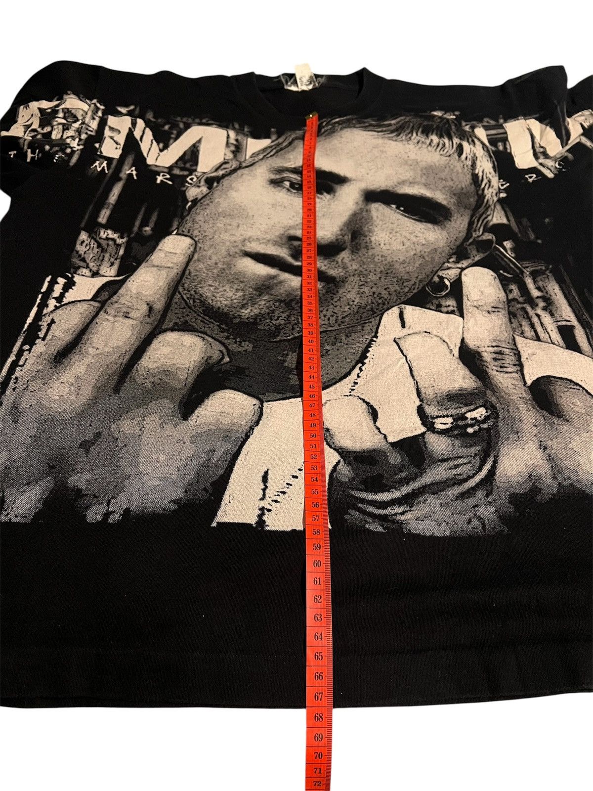 Vintage Vintage Eminem “Middle Fingers” Graphic Tee Size US L / EU 52-54 / 3 - 6 Thumbnail