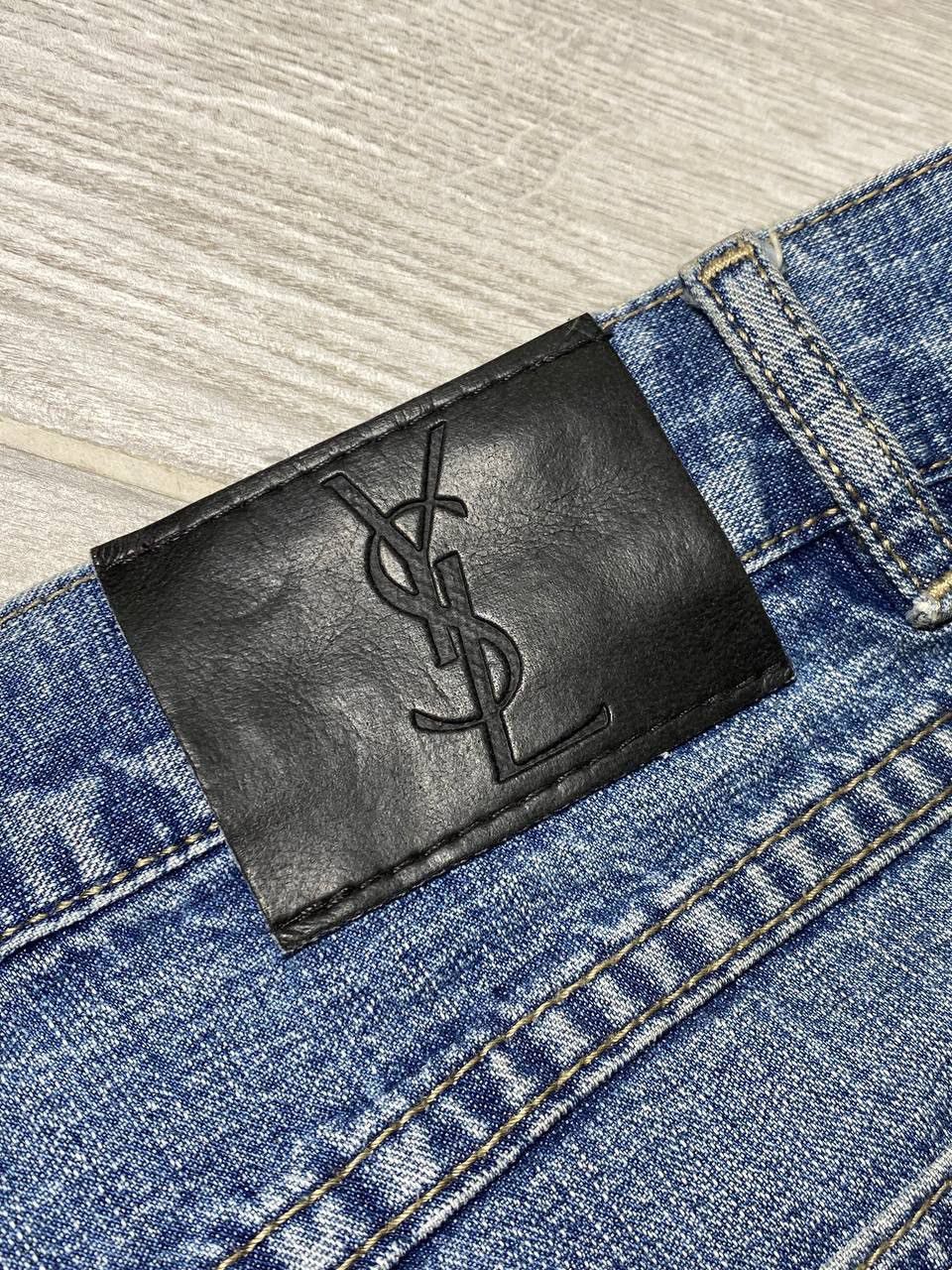 Vintage × Yves Saint Laurent Vintage Shorts Denim Yves Saint Laurent Size US 34 / EU 50 - 5 Thumbnail