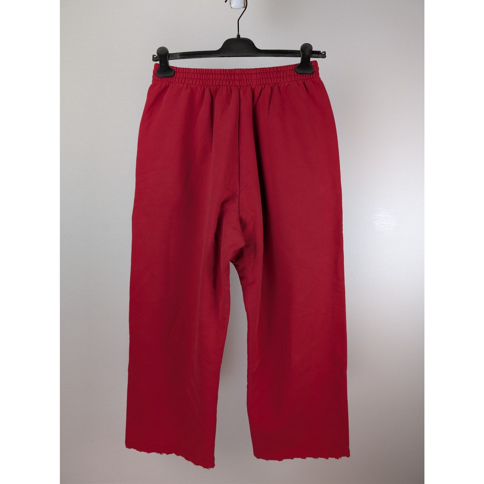 Balenciaga o1rshd1 Baggy Sweatpants Trousers in Red/black Size US 30 / EU 46 - 9 Thumbnail