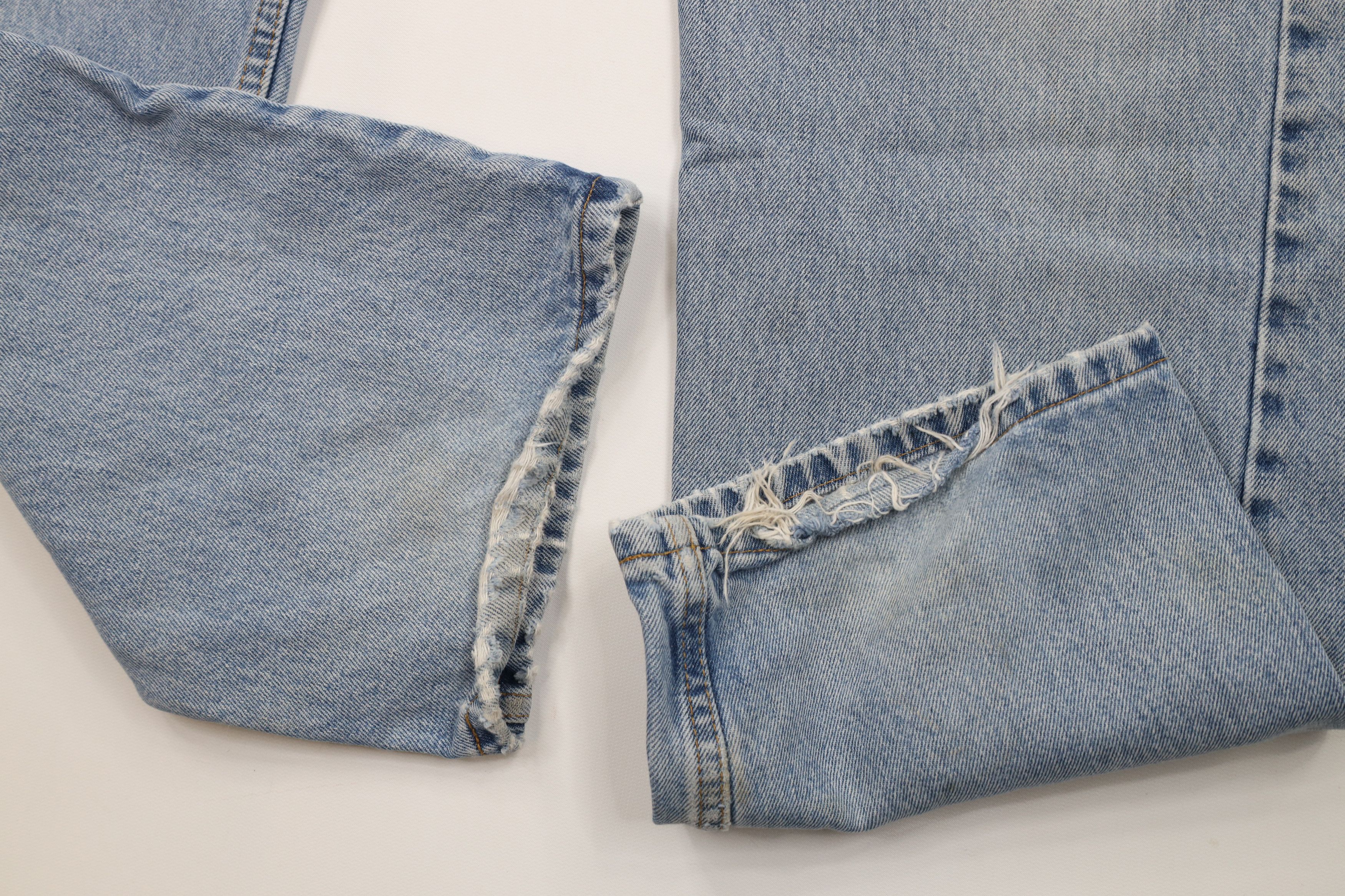Levi's Vintage Y2K 2001 Levis 505 Regular Straight Leg Jeans Blue Size US 38 / EU 54 - 7 Thumbnail