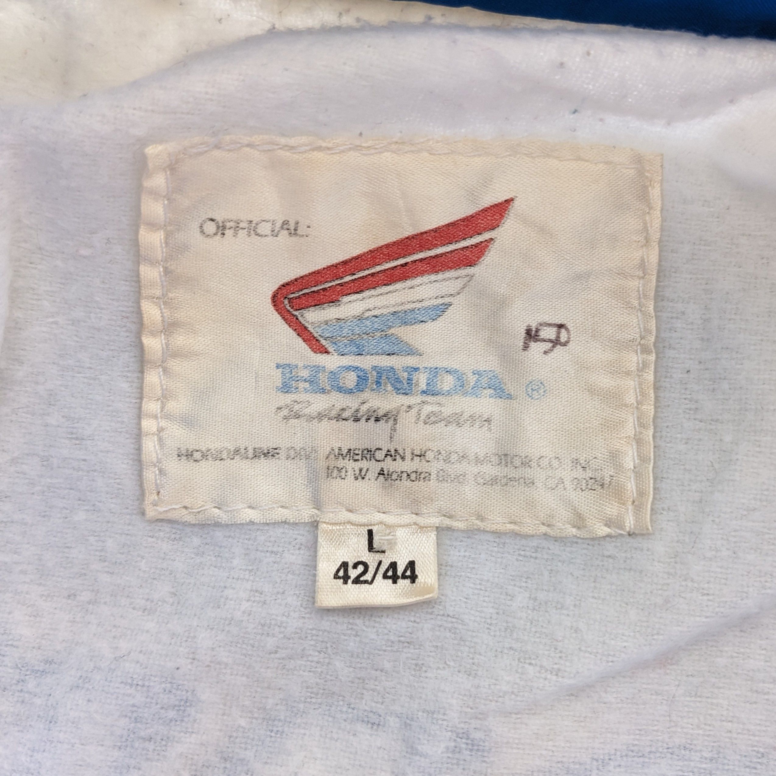 Vintage Vintage HONDA Racing Team Jacket Size US L / EU 52-54 / 3 - 8 Thumbnail