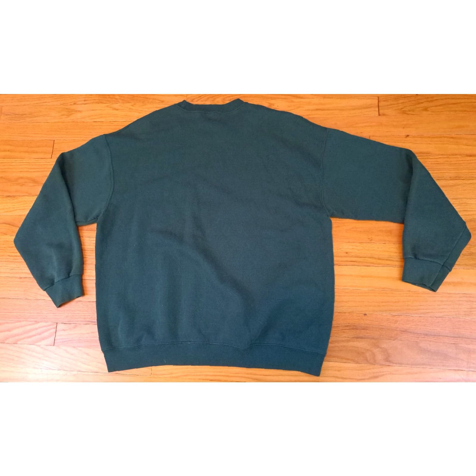 NFL VINTAGE NFL Green Bay Packers Embroidered Sweatshirt Green XL Unisex Adults Crew Neck Long Sleeve Football Theme Size US XL / EU 56 / 4 - 5 Thumbnail