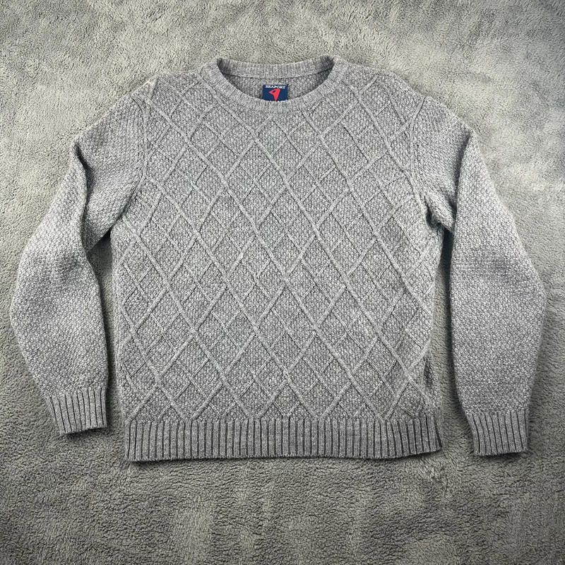 Designer Seaport Grey Sweater XXL EX+ Size US XXL / EU 58 / 5 - 1 Thumbnail