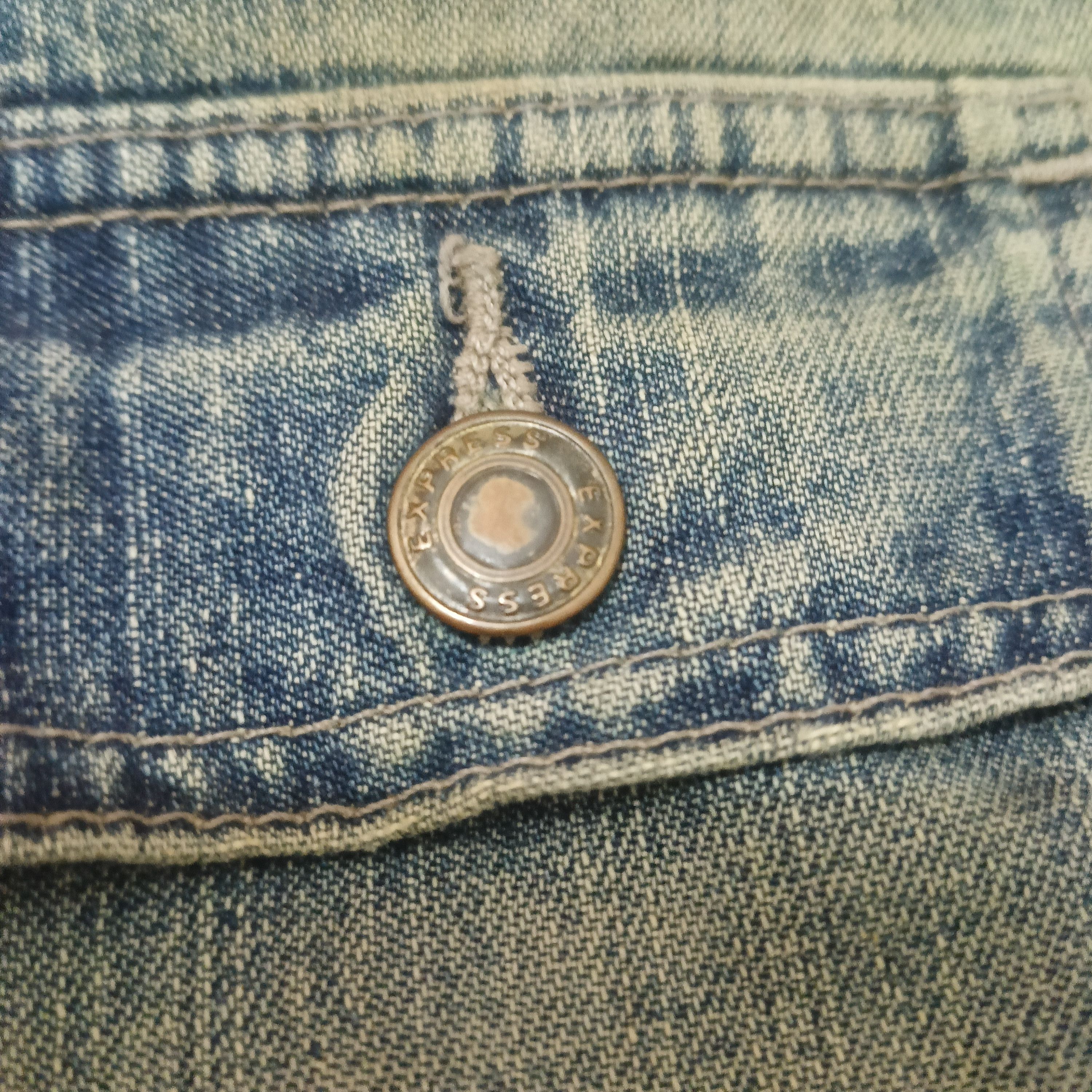 If Six Was Nine Express bush jeans distressed denim Size US 30 / EU 46 - 5 Thumbnail
