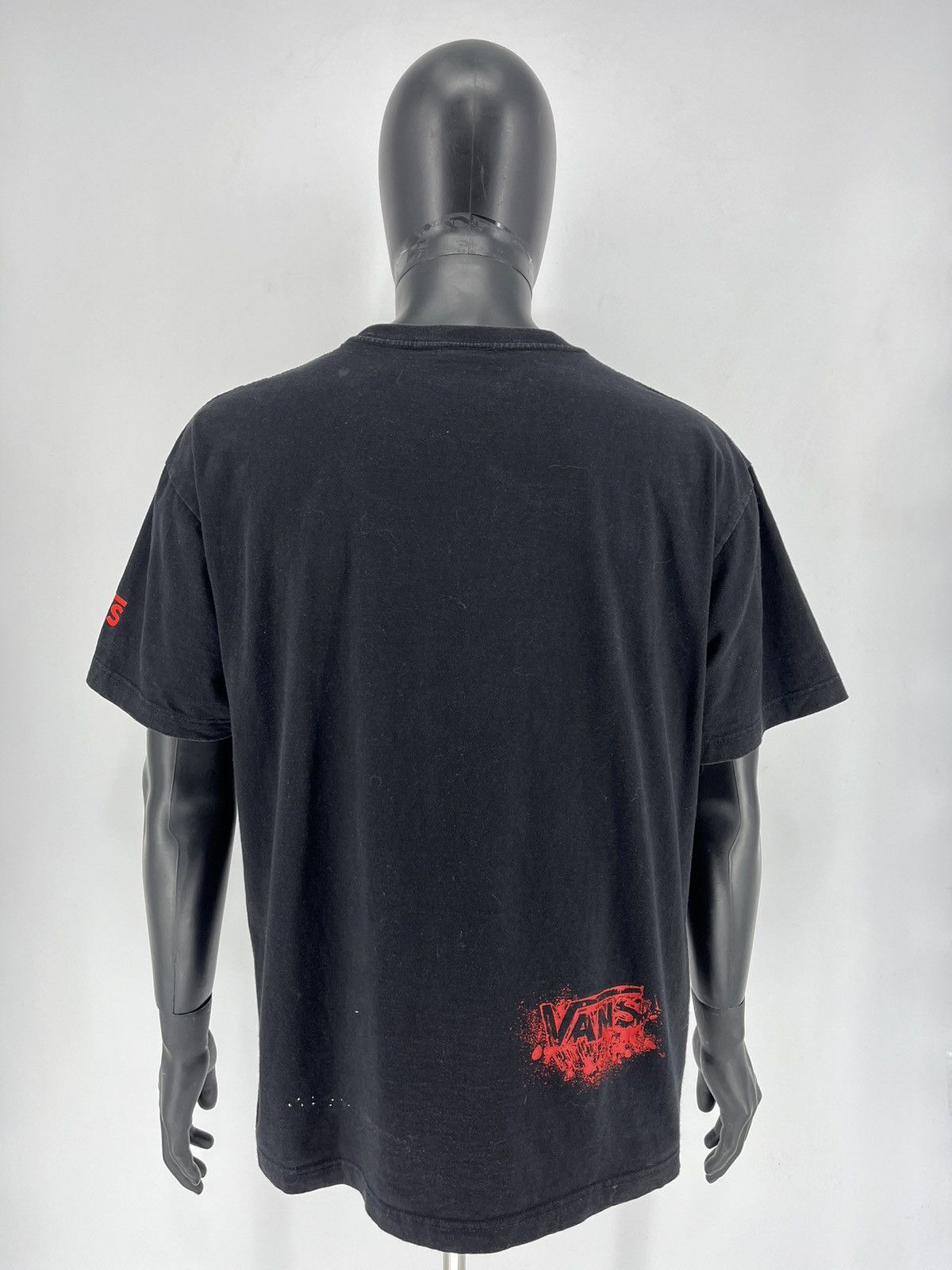 Vans × Vintage Vintage Y2K VANS Skate SK8 Faded T-shirt New York Streetwear Size US L / EU 52-54 / 3 - 9 Thumbnail