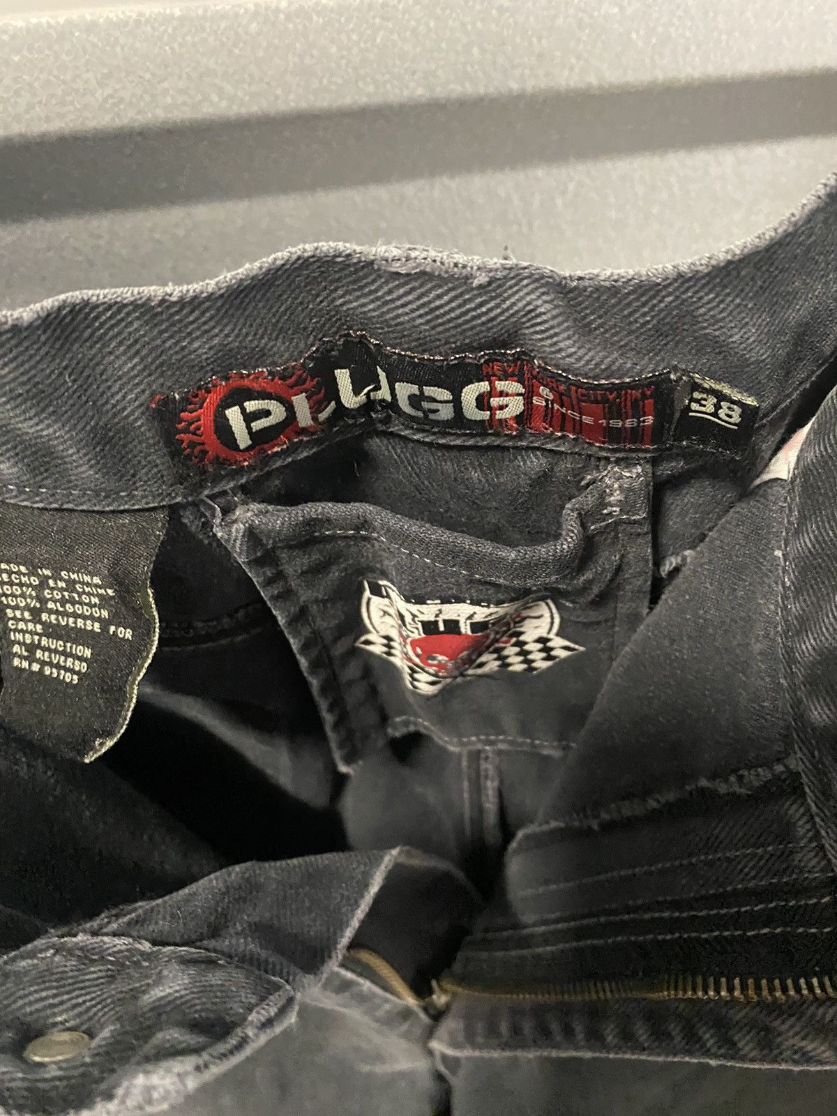 Vintage Y2K Plugg Baggy Skater Jorts Size US 38 / EU 54 - 5 Thumbnail
