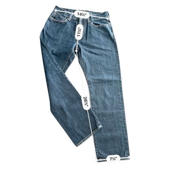 Gap Gap Blue Coupe Straight Fit Jeans Size 30x30 Size 30" / US 8 / IT 44 - 2 Thumbnail