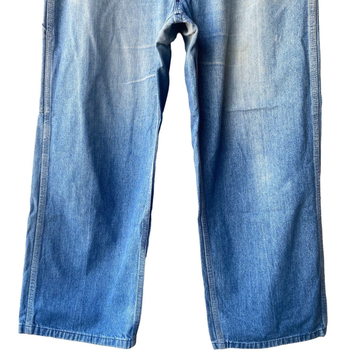 Sears Vintage 70s SEARS Denim Carpenter Work Pant Size US 34 / EU 50 - 6 Thumbnail