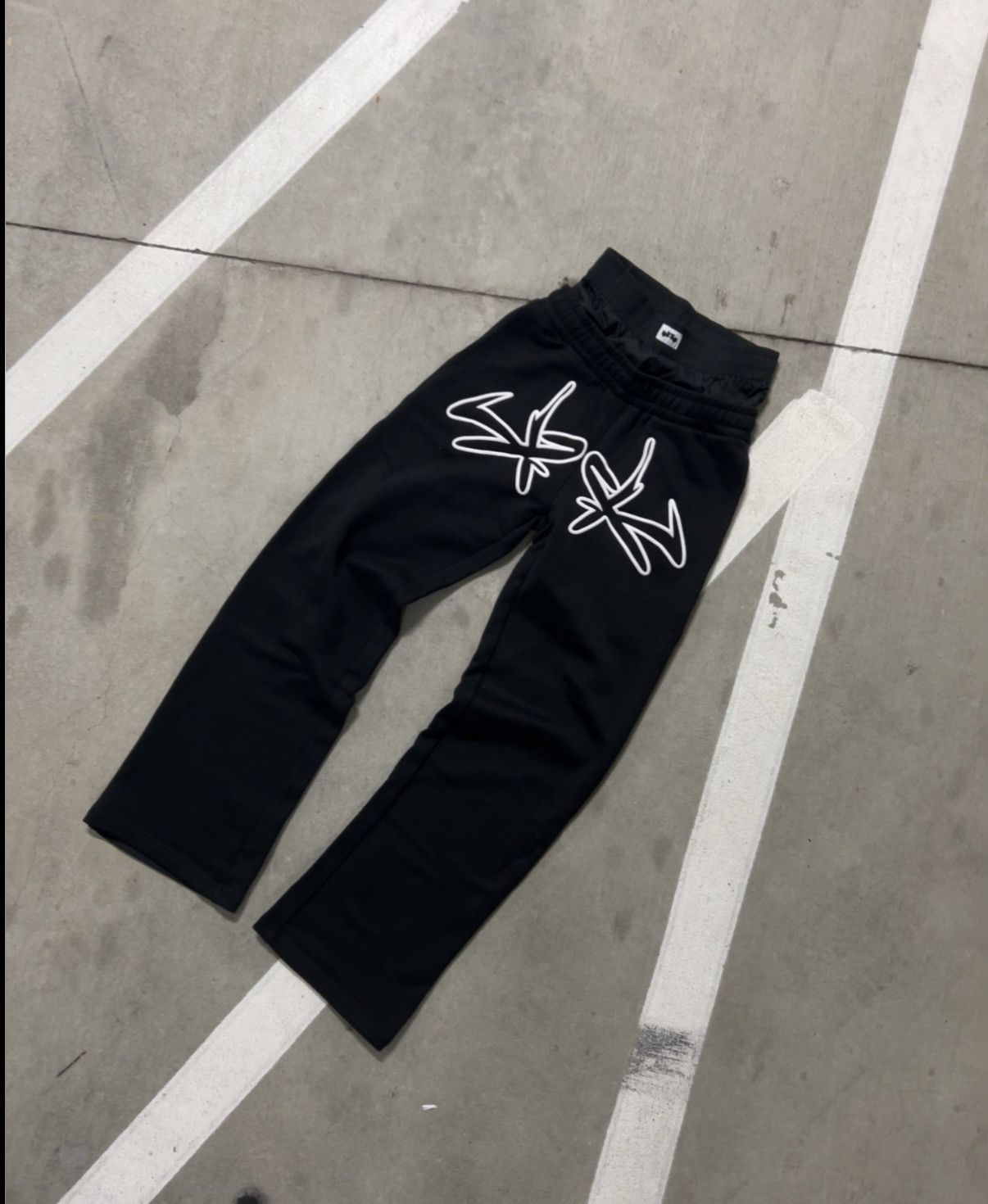 Christian Audigier Dylan Audigier “Rorschach” Trompe L’oeil sweatpants Size US 32 / EU 48 - 1 Thumbnail