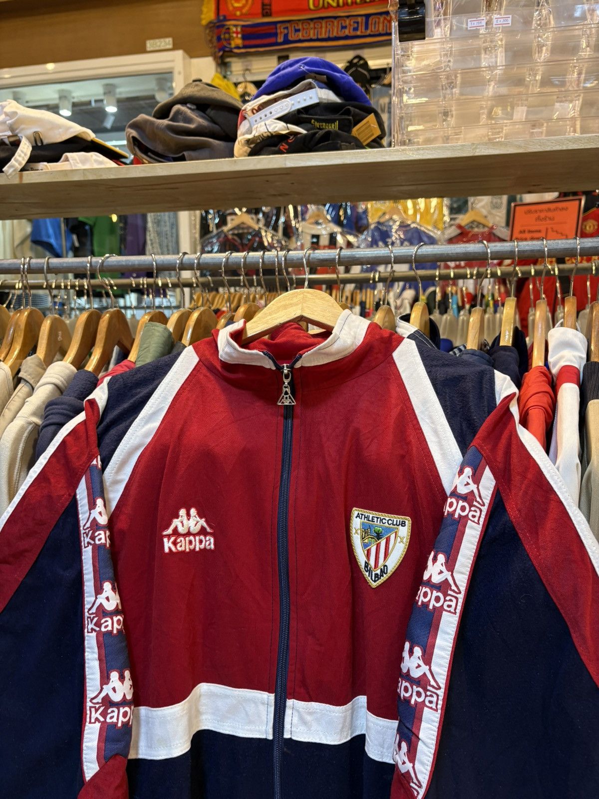 Kappa Vintage 1992-1993 Atletico de Madrid Track Jacket Size US L / EU 52-54 / 3 - 2 Thumbnail